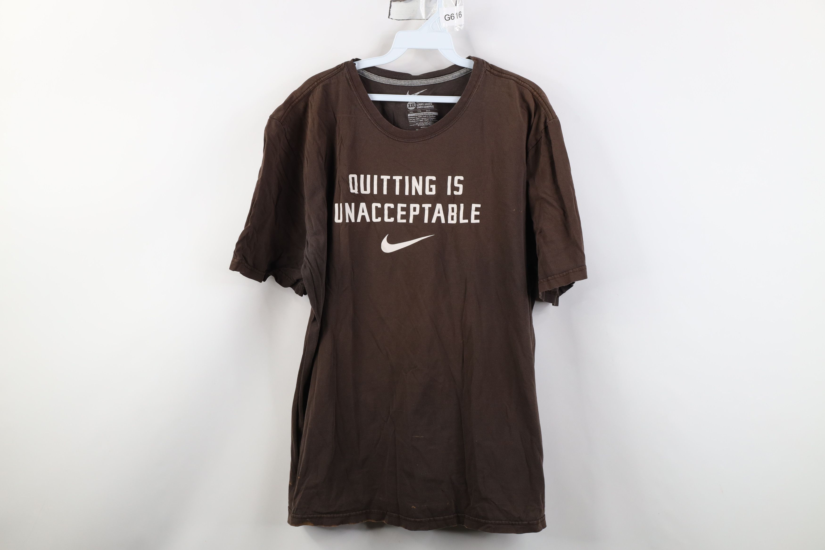 Nike Vintage Y2K Nike Scott Center Swoosh Short Sleeve T-Shirt Size US XXL / EU 58 / 5 - 1 Thumbnail