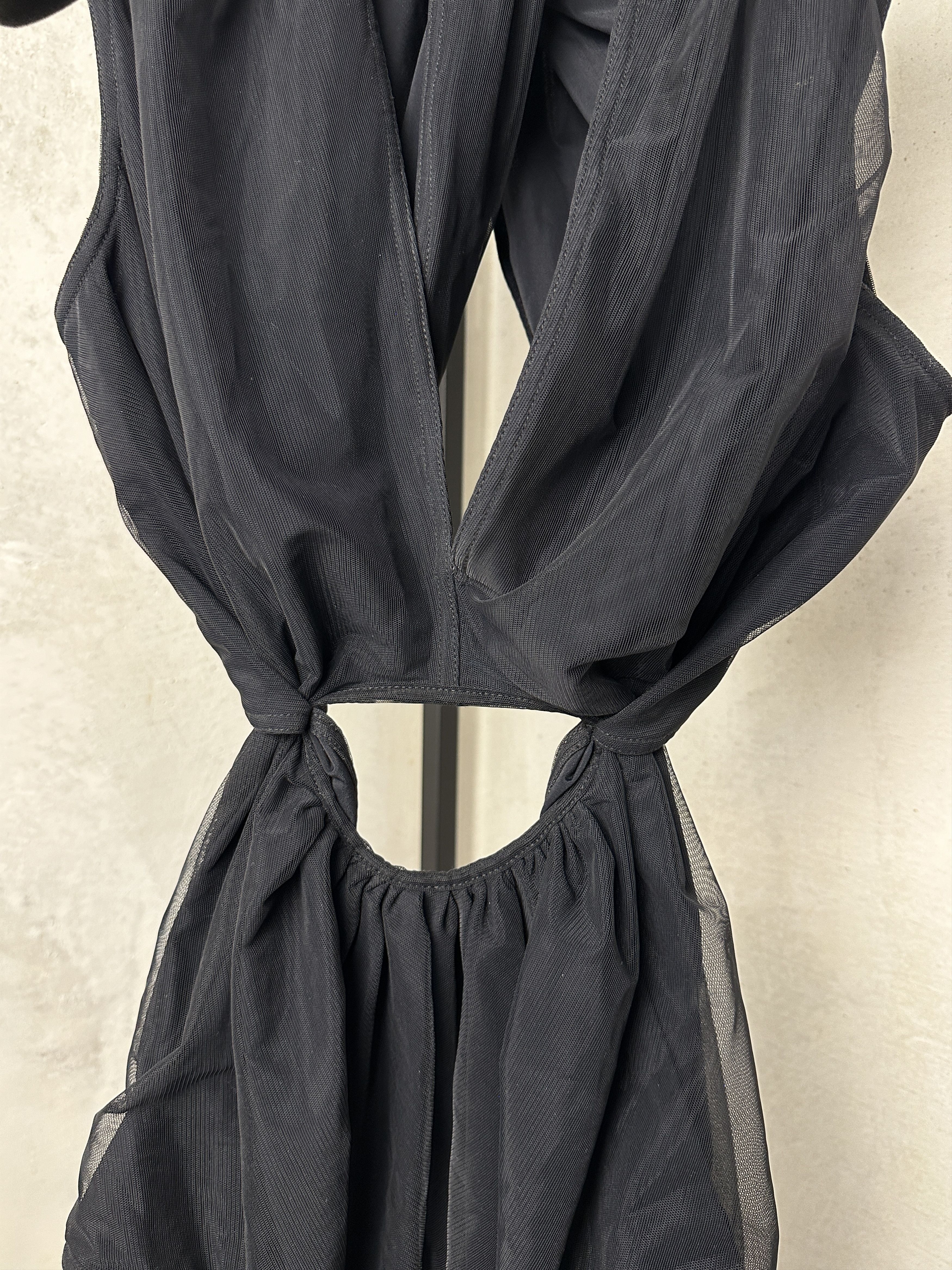 Rick Owens Rick Owens Phlegethon SS21 Glory Bather Black Bodysuit Size M / US 6-8 / IT 42-44 - 4 Thumbnail