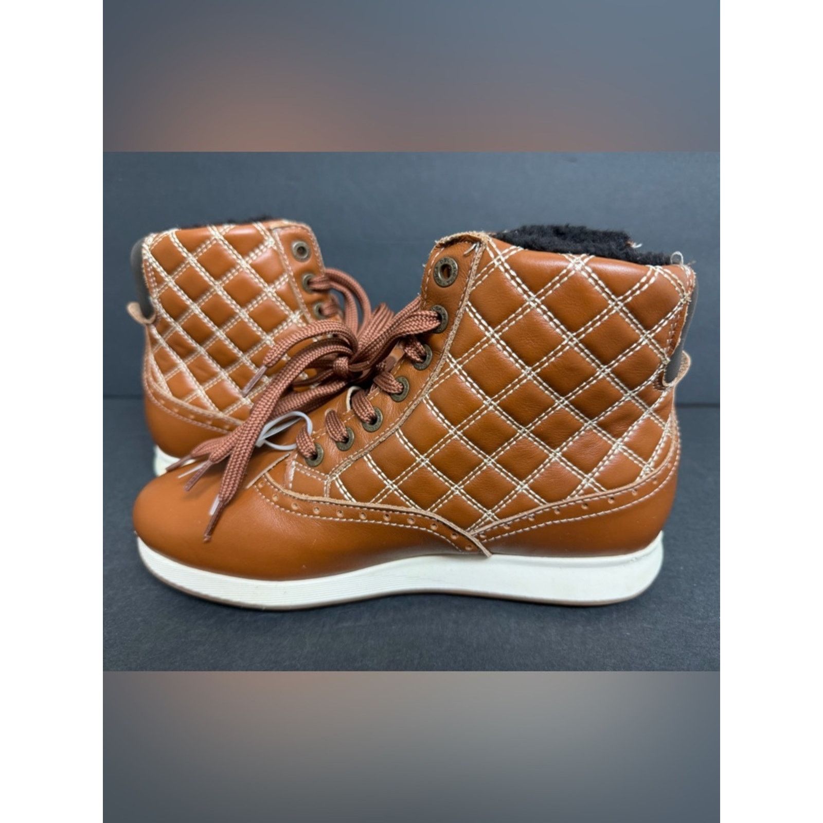 Other DUCA DEL COSMA WOMEN'S PRADO COGNAC GOLF SHOE RARE SAMPLE Size US 6 / IT 36 - 6 Thumbnail