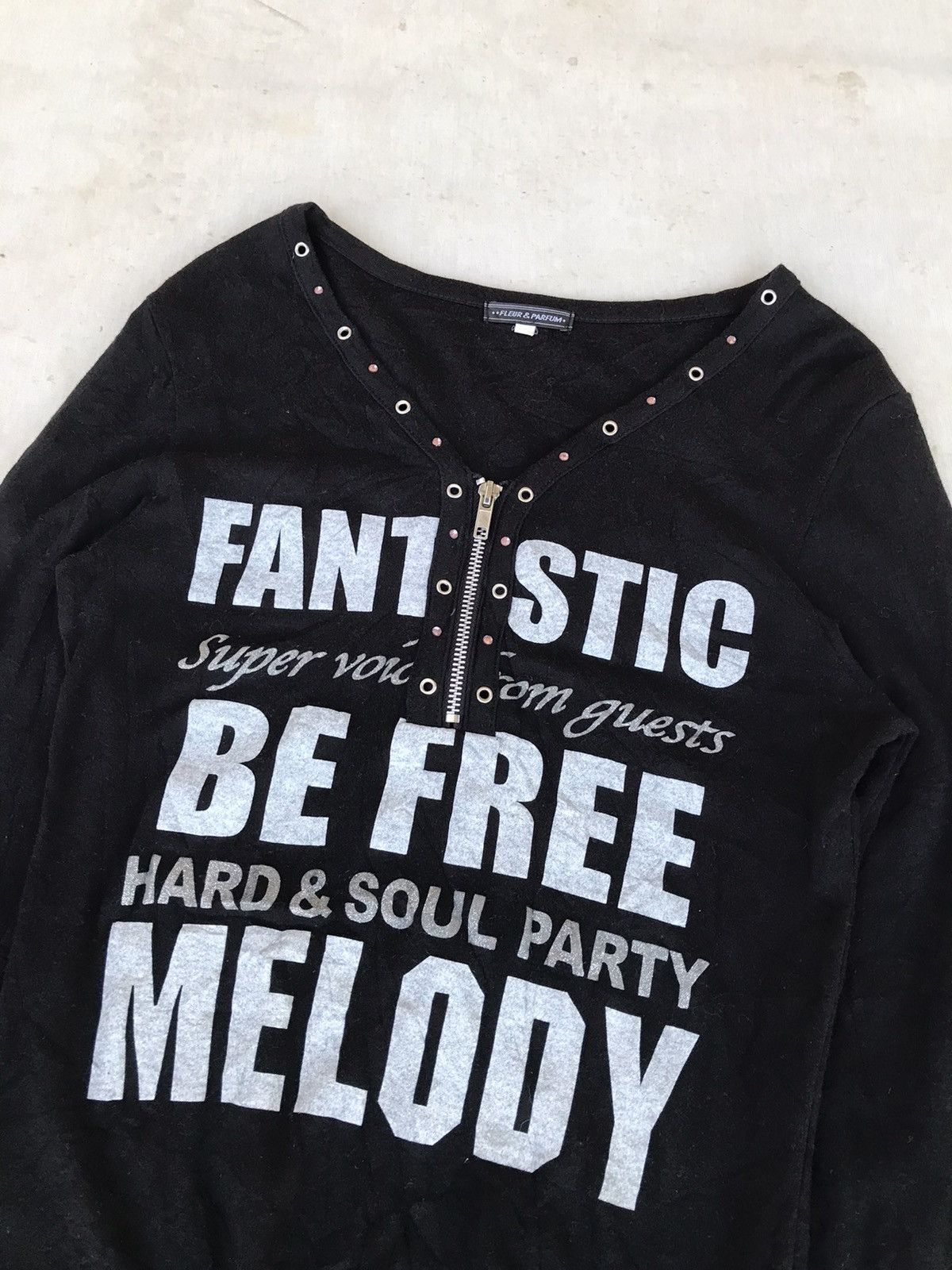 If Six Was Nine Archive Poem Fantastic Be free Melody Longsleeve Front Zip Size L / US 10 / IT 46 - 2 Thumbnail