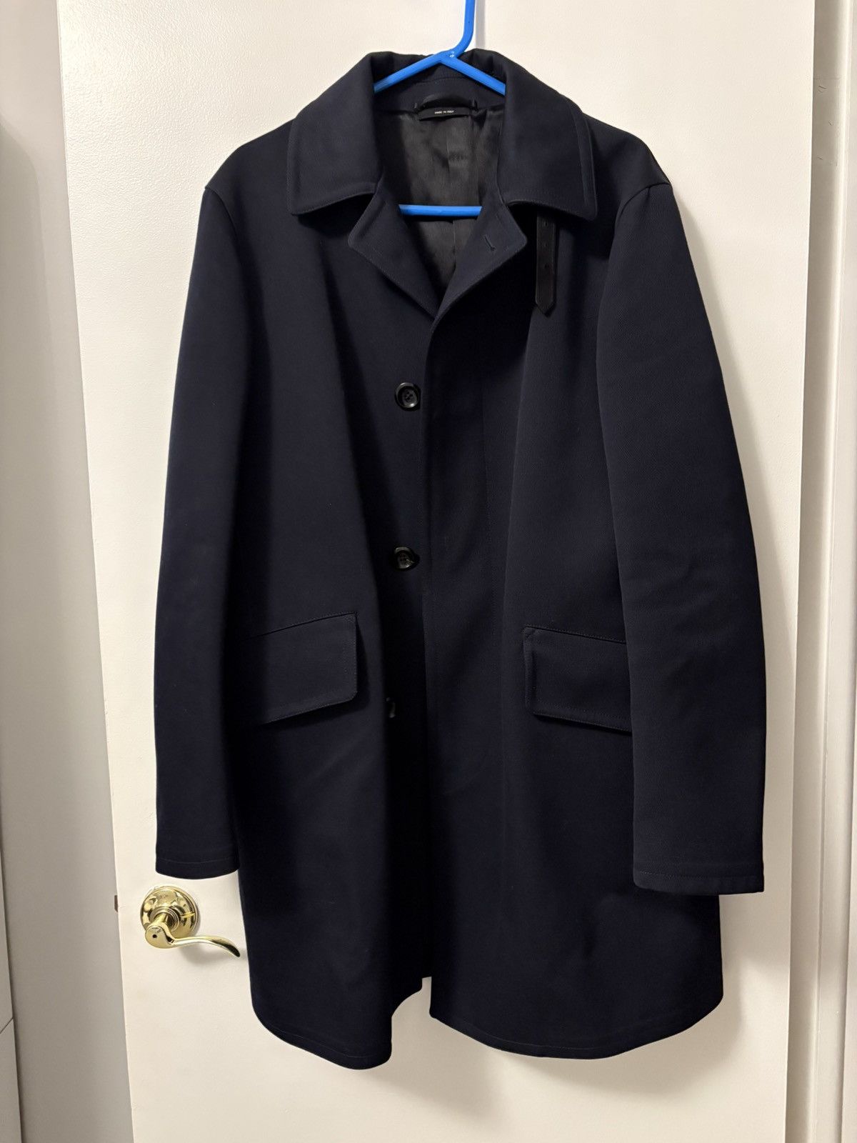 Tom Ford Men’s Tom Ford Kazan Navy Overcoat SZ 48 Size US M / EU 48-50 / 2 - 3 Thumbnail