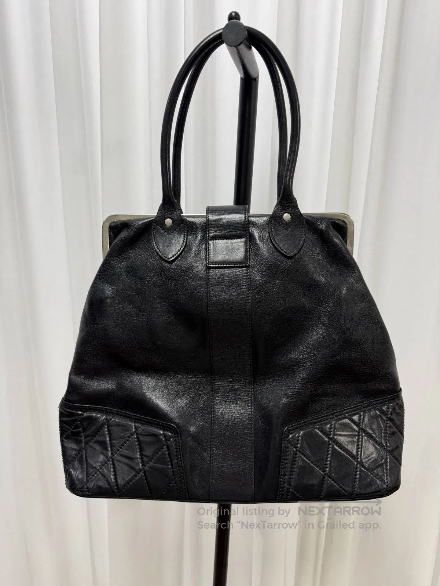 Junya Watanabe Junya Watanabe Cowhide Gold Buckle Handbag. Size ONE SIZE - 5 Thumbnail