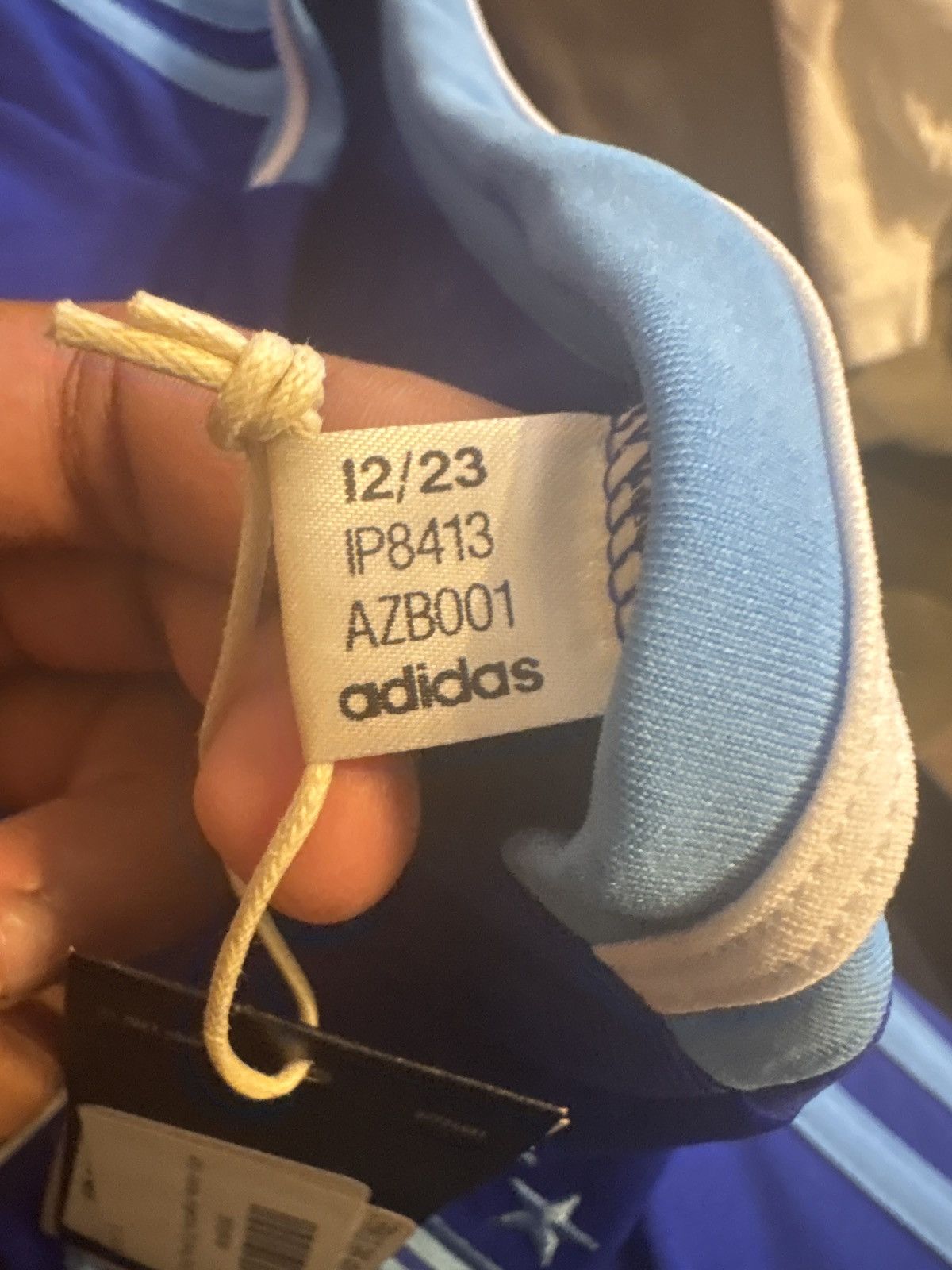 Adidas ARG Adidas Argentina 24 Away blue Size US M / EU 48-50 / 2 - 6 Thumbnail