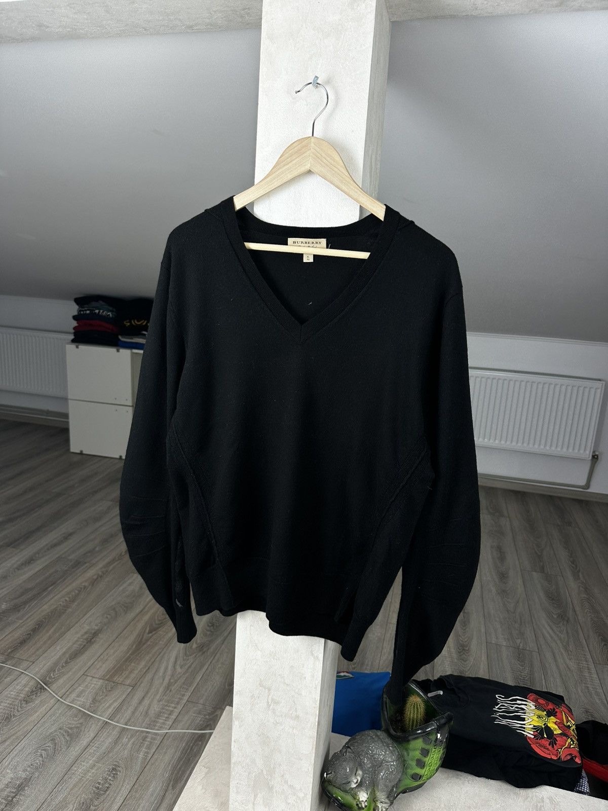Burberry Burberry Wool Sweater Crew Neck Size XL / US 12-14 / IT 48-50 - 1 Thumbnail