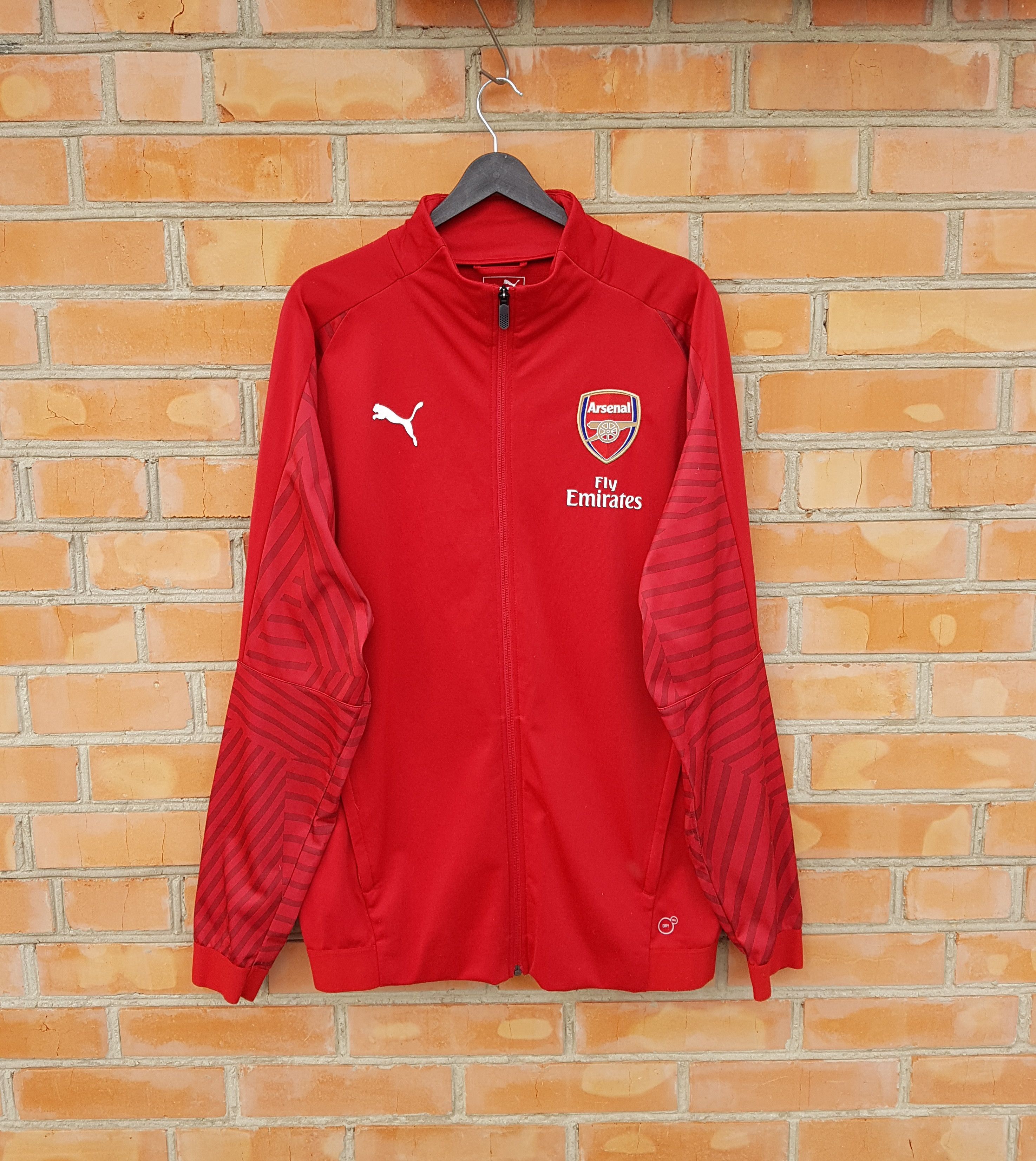 Puma Puma Arsenal Soccer Football Full Zip Track Top Jacket sz XL Size US XL / EU 56 / 4 - 1 Thumbnail