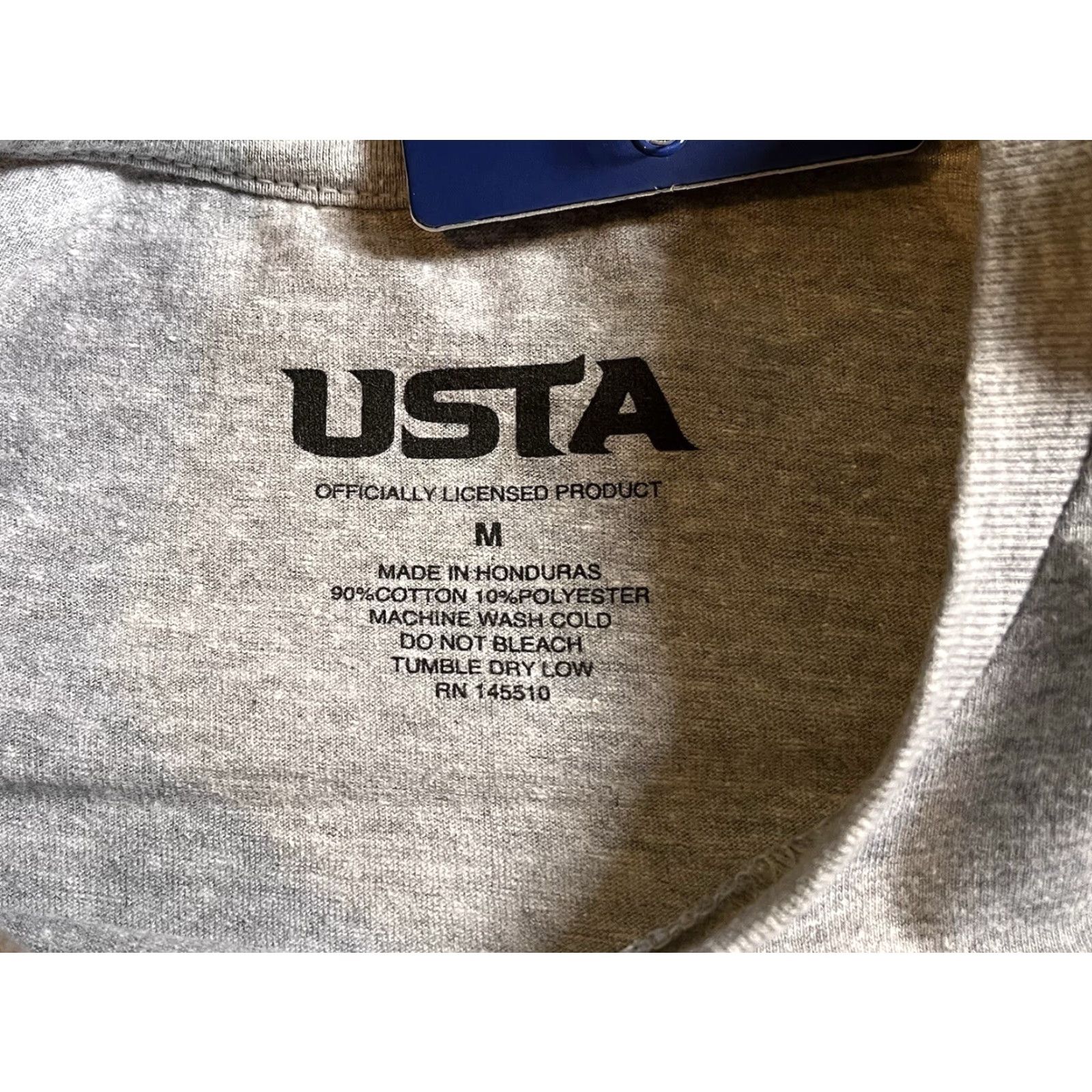 Vintage VINTAGE US Open 2023 Billie Jean King 50 Years Of Equal Prize Money Shirt Mens M Grey Size US M / EU 48-50 / 2 - 6 Thumbnail