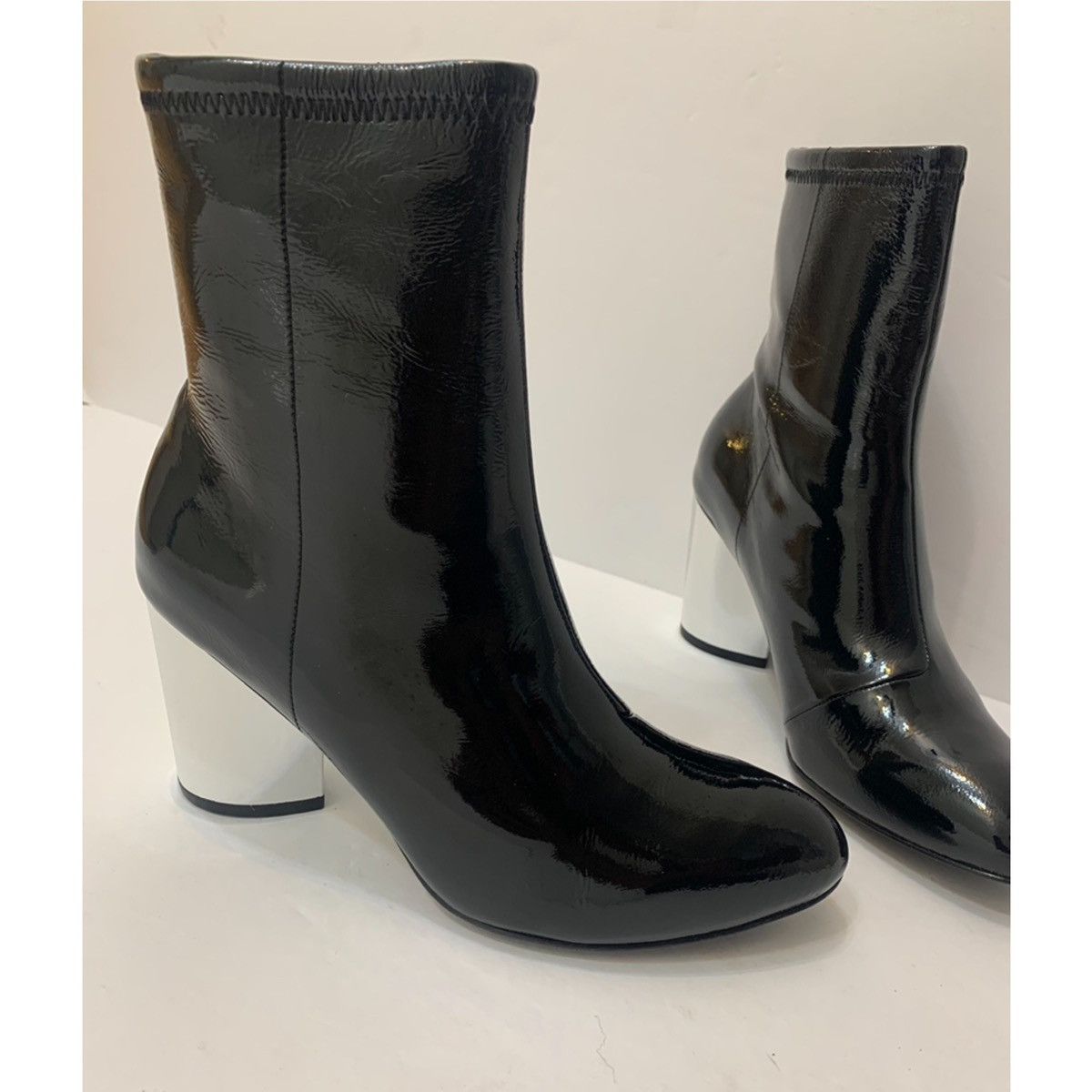 Opening Ceremony OPENING CEREMONY DYLAN PATENT LEATHER BOOTS Size US 8 / IT 38 - 1 Thumbnail