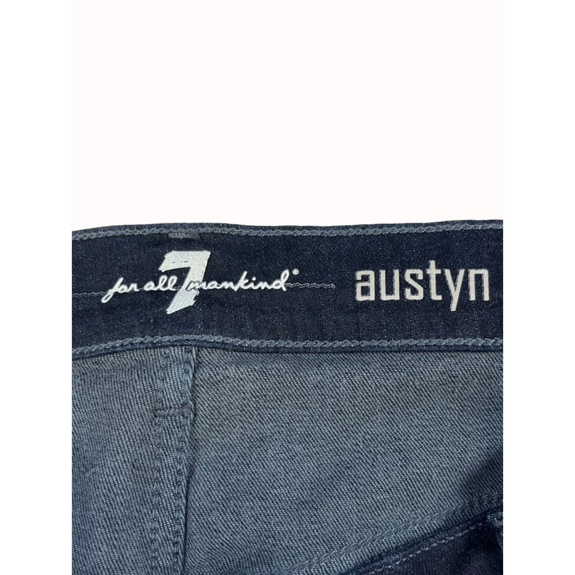 7 For All Mankind 7 For All Mankind Austyn Mens Blue Straight Leg Jeans Size 4 Size US 40 / EU 56 - 5 Thumbnail