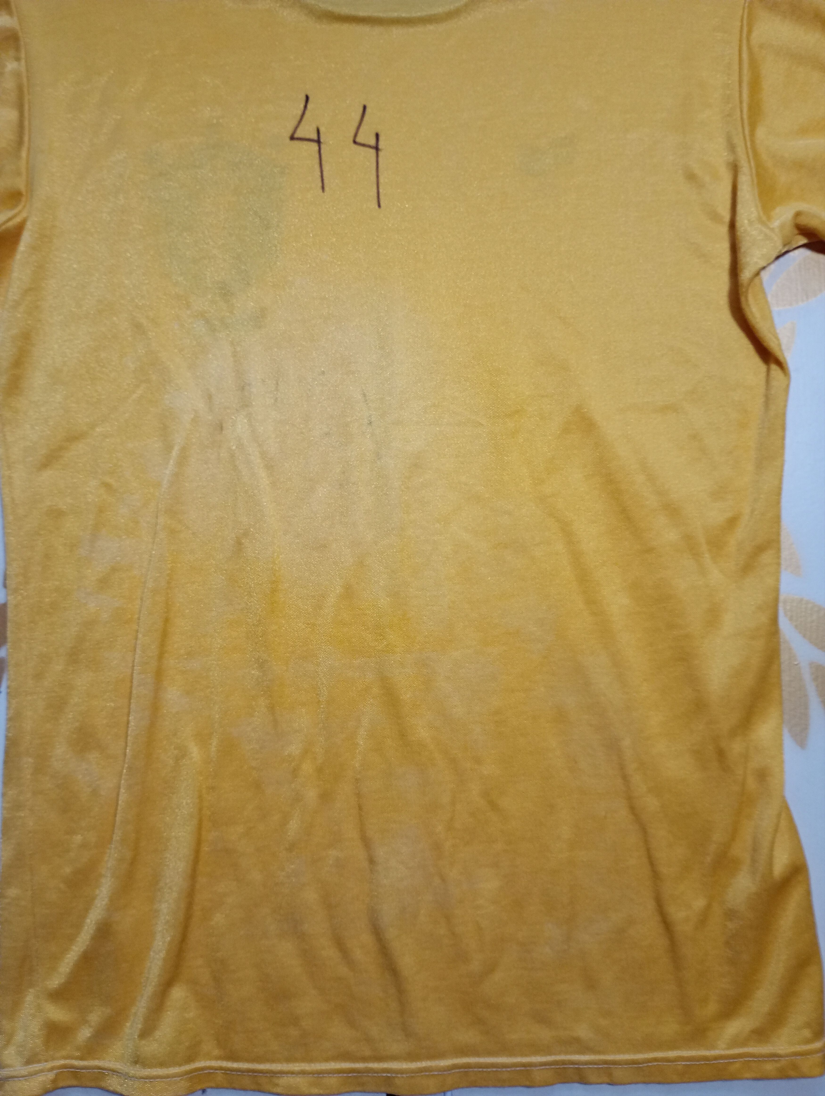 Vintage Aqatas Brazil Home Jersey World Cup 1982 Size US L / EU 52-54 / 3 - 20 Thumbnail