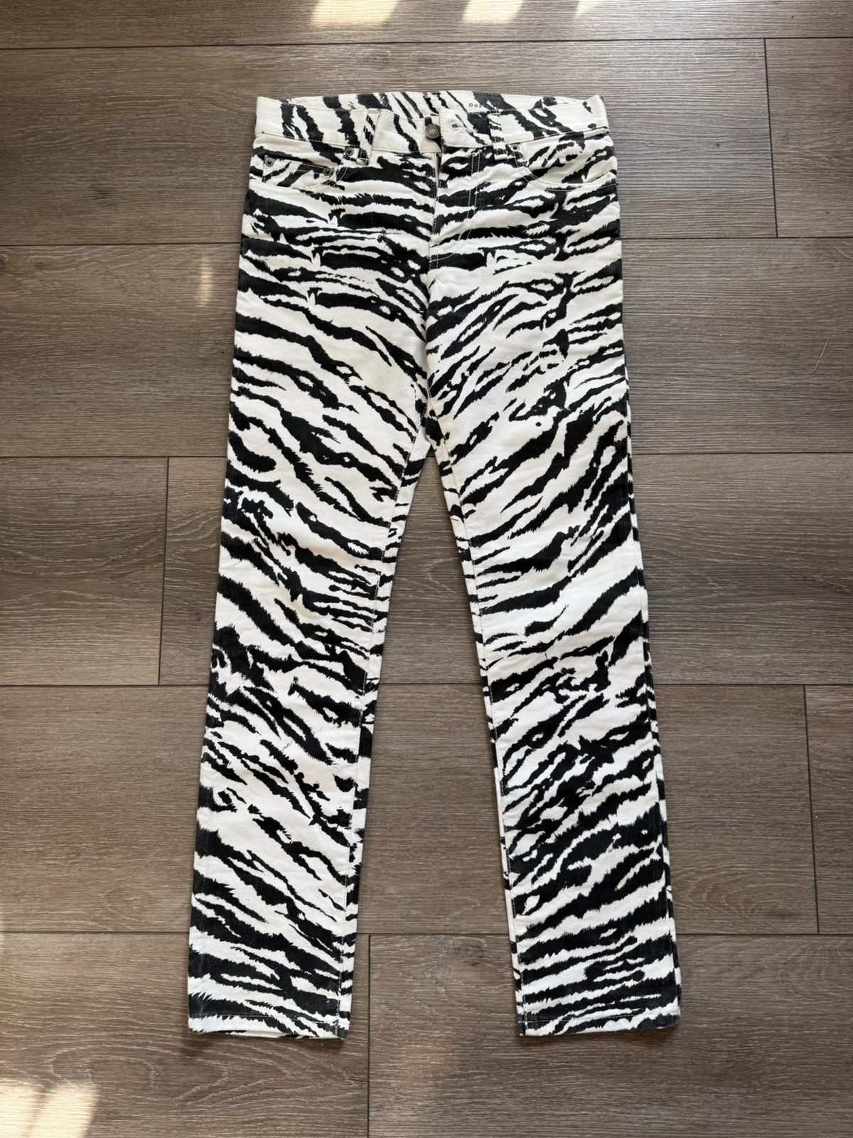 Hedi Slimane Hedi Slimane Saint Laurent Paris Zebra Print