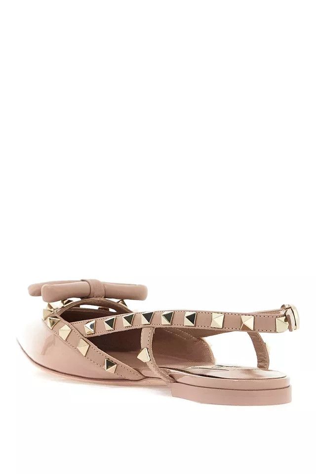 Valentino o1s22i1n0924 Rockstud Slingback Pumps in Pink Size US 11 / IT 41 - 3 Thumbnail