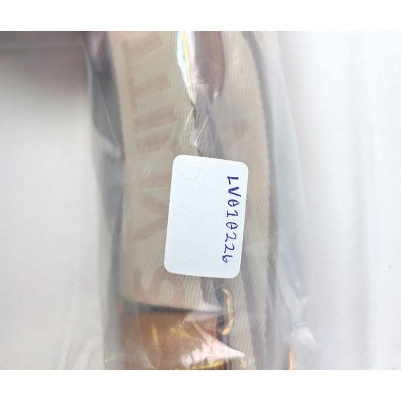 Louis Vuitton o1rshd1 Size: OS / jacquard bandoulière bag strap in Beige Size ONE SIZE - 9 Thumbnail