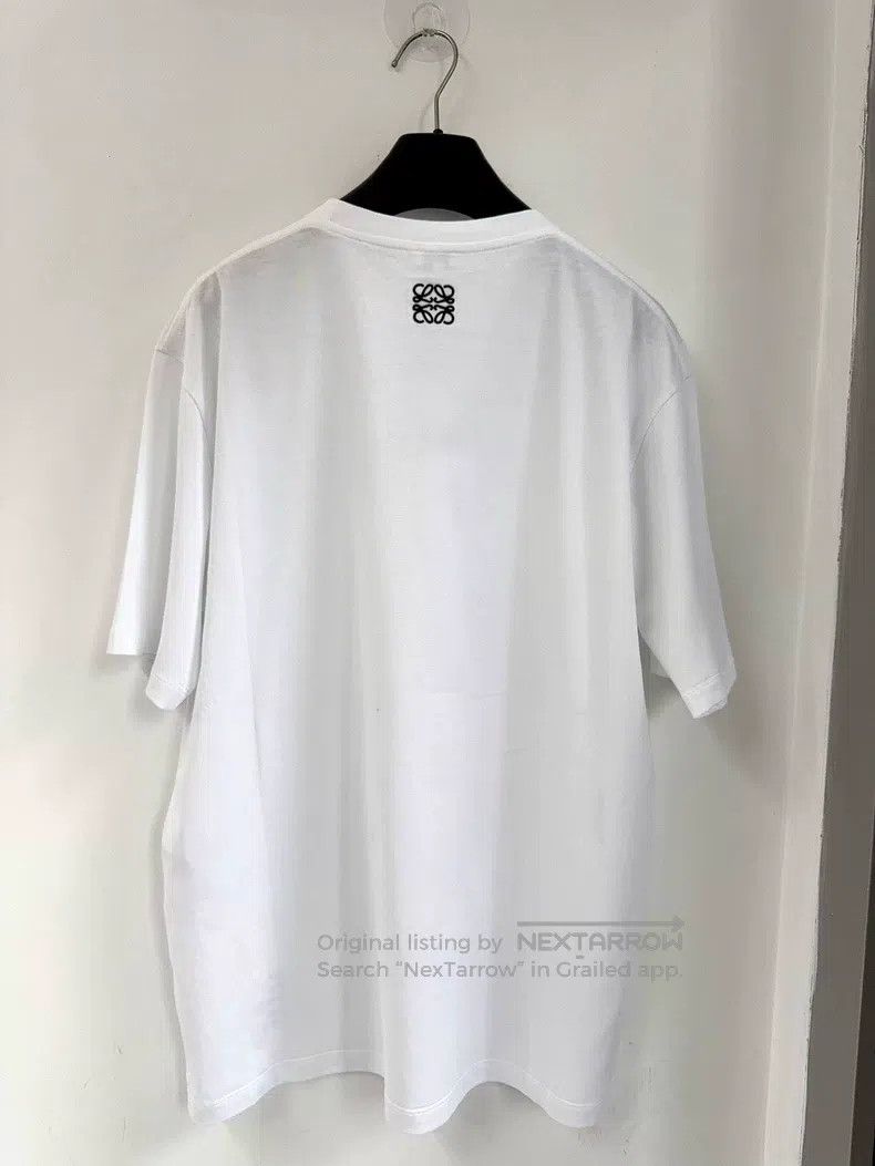 Loewe Loewe White Pure Cotton Short Sleeve T-Shirt Size XXS / US 00 / IT 34 - 5 Thumbnail
