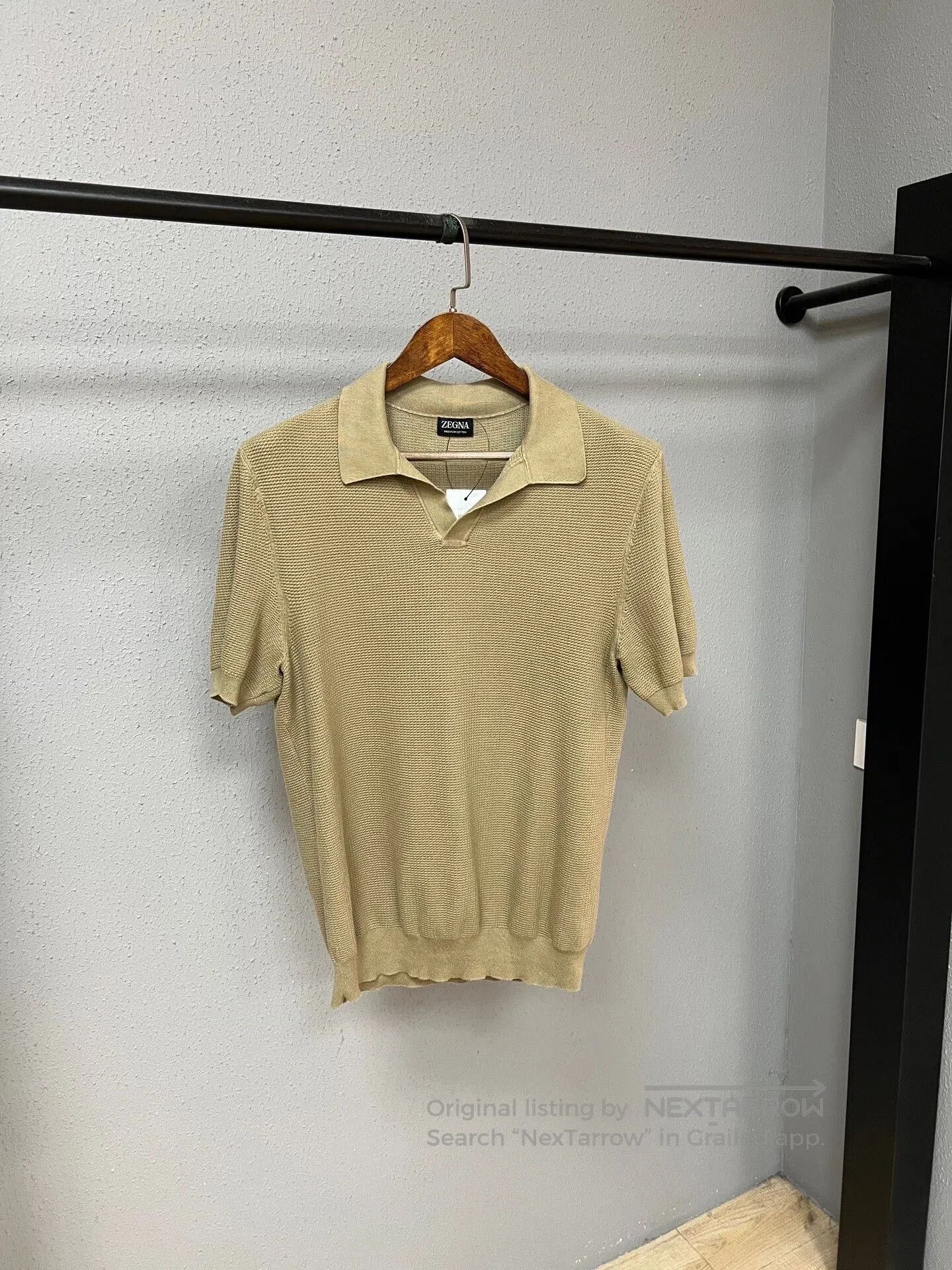 Ermenegildo Zegna Zegna Premium Cotton Short Sleeve Polo. Size US M / EU 48-50 / 2 - 1 Thumbnail