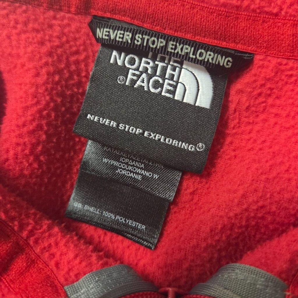The North Face North Face Fleece PulloverBright Red, Medium 1/4 zip Collard Size US M / EU 48-50 / 2 - 2 Thumbnail