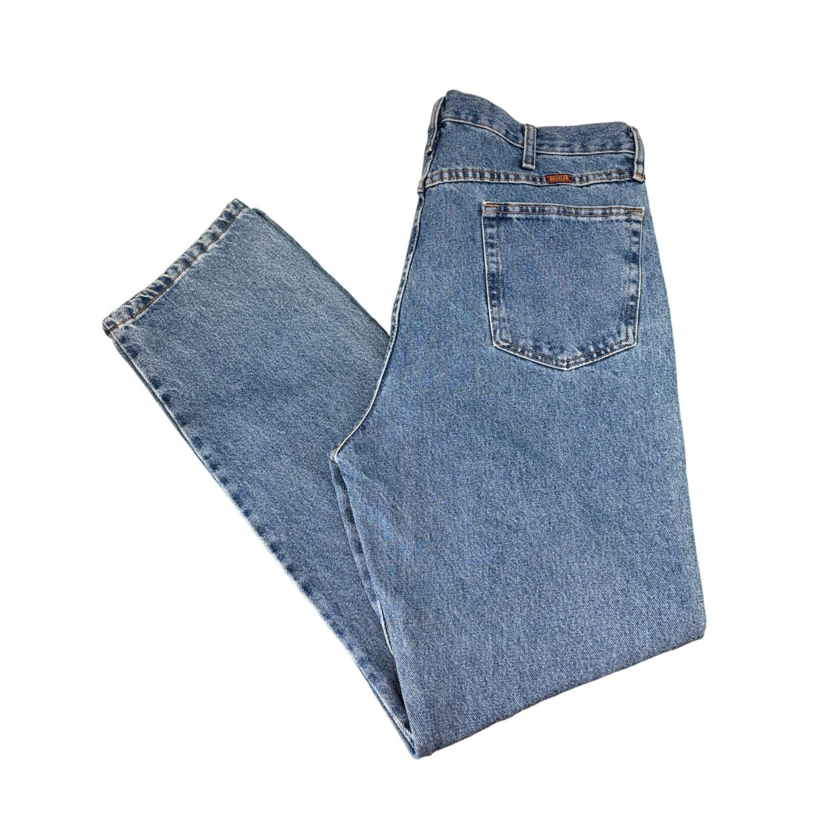 Rustler Rustler 38x34 Regular Jeans Medium Wash Vintage Workwear Size US 38 / EU 54 - 1 Thumbnail