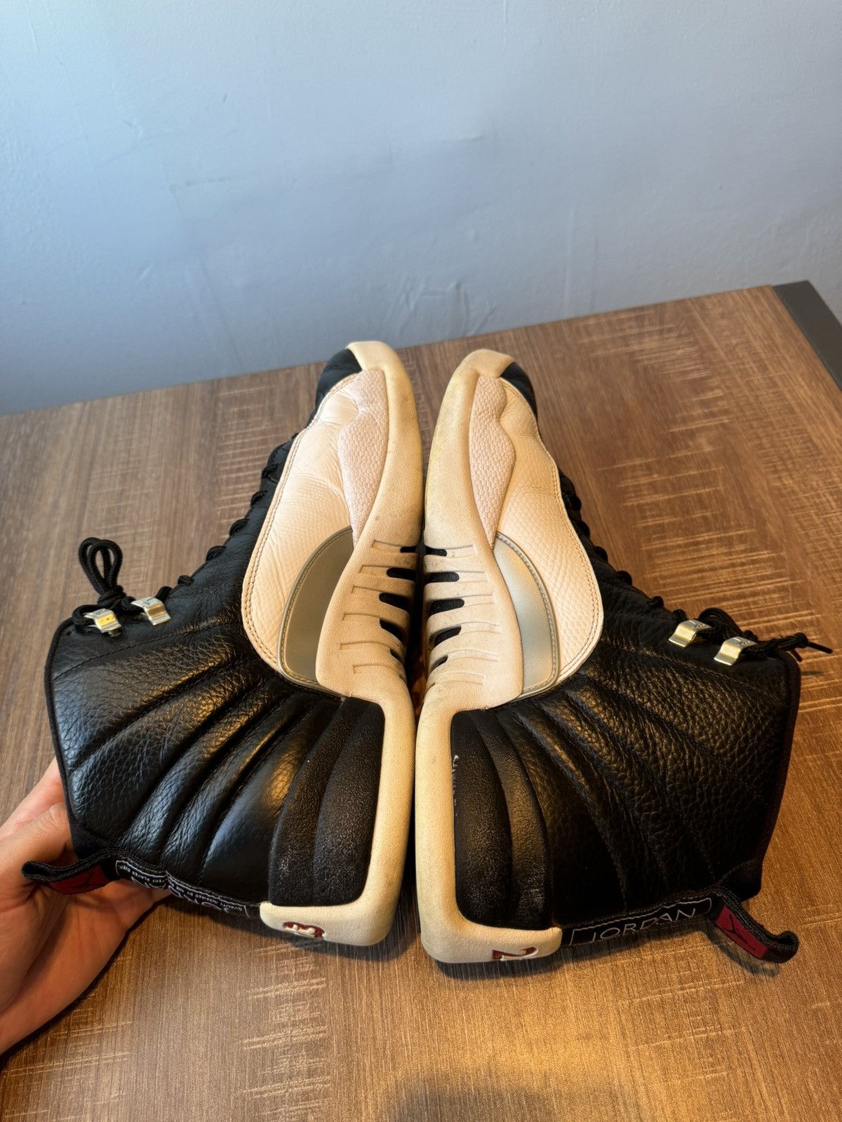 Jordan Brand Air Jordan 12 Playoffs Retro Size 13 Mens Black White 2022 Size US 13 / EU 46 - 5 Thumbnail
