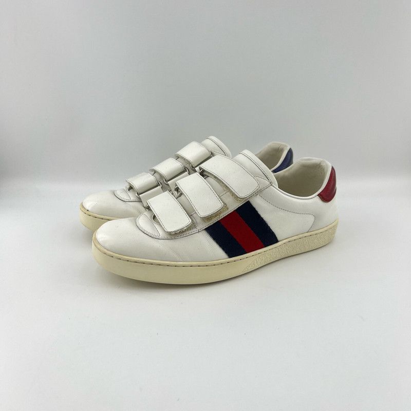 Gucci Gucci Ace Velcro Sneakers for Men 0079 Size US 8.5 / EU 41-42 - 1 Thumbnail