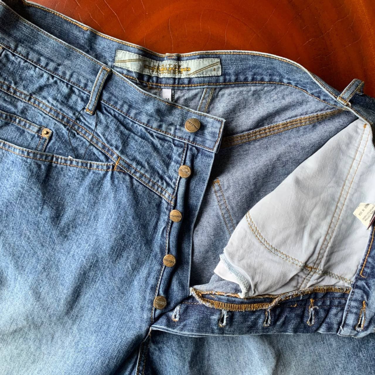 Marithe + Francois Girbaud Vintage Baggy Marithe Francois Girbaud MFG Blue Denim Pants Size US 36 / EU 52 - 7 Thumbnail