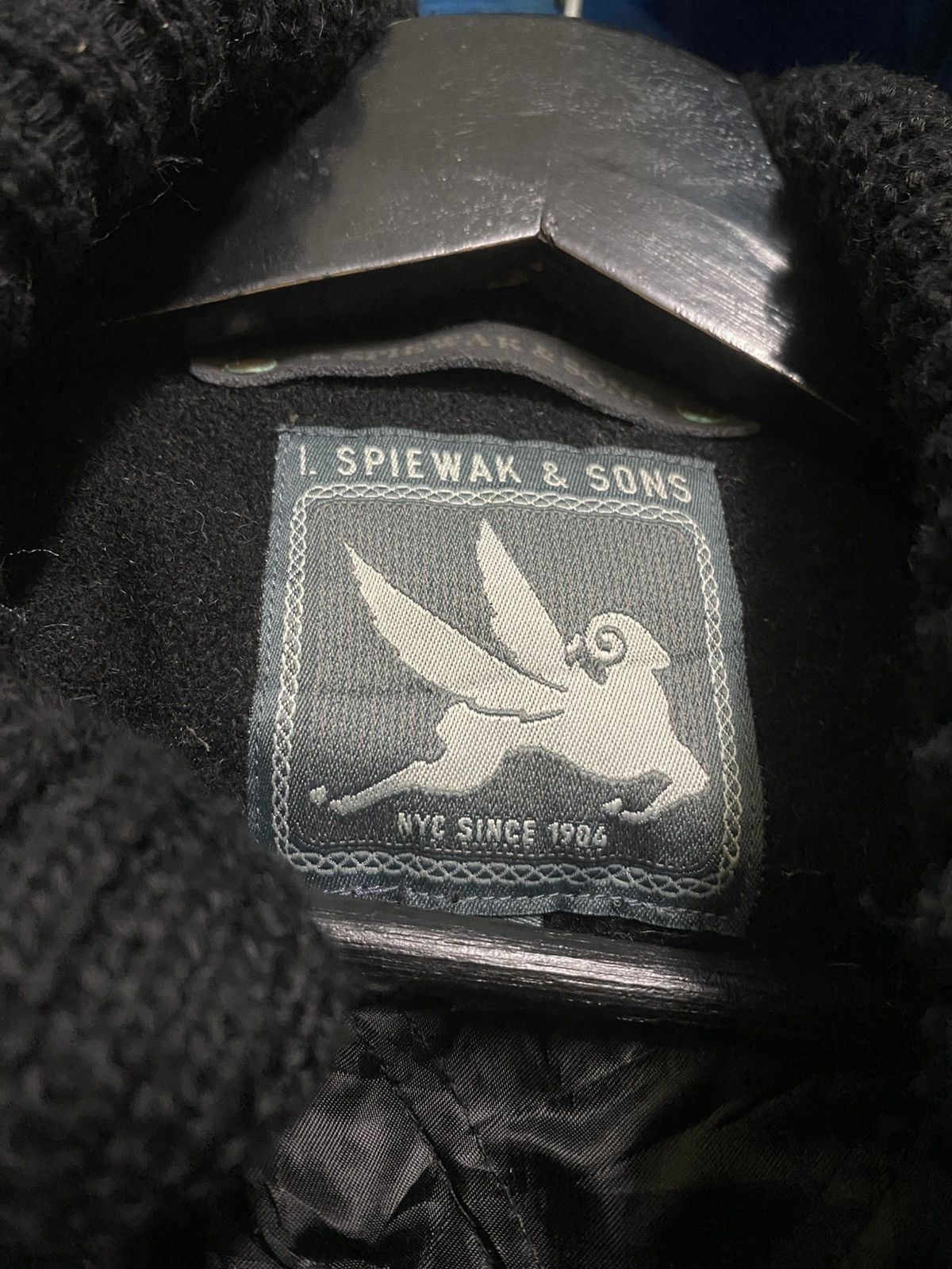 I. Spiewak And Sons Vintage Spiewak Wool Jacket with Ribbed Shawl Collar Size US M / EU 48-50 / 2 - 8 Thumbnail