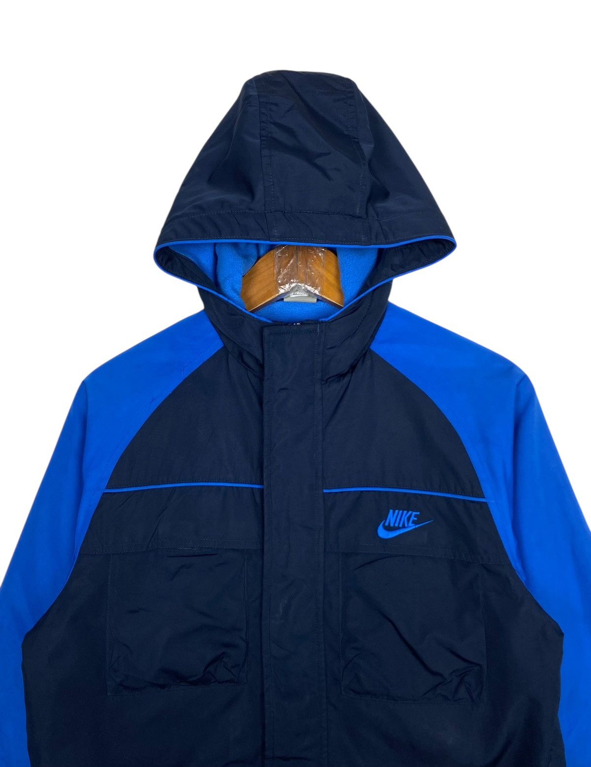 Nike Rare‼️ Nike Swoosh Big Logo Jacket Size US M / EU 48-50 / 2 - 6 Thumbnail