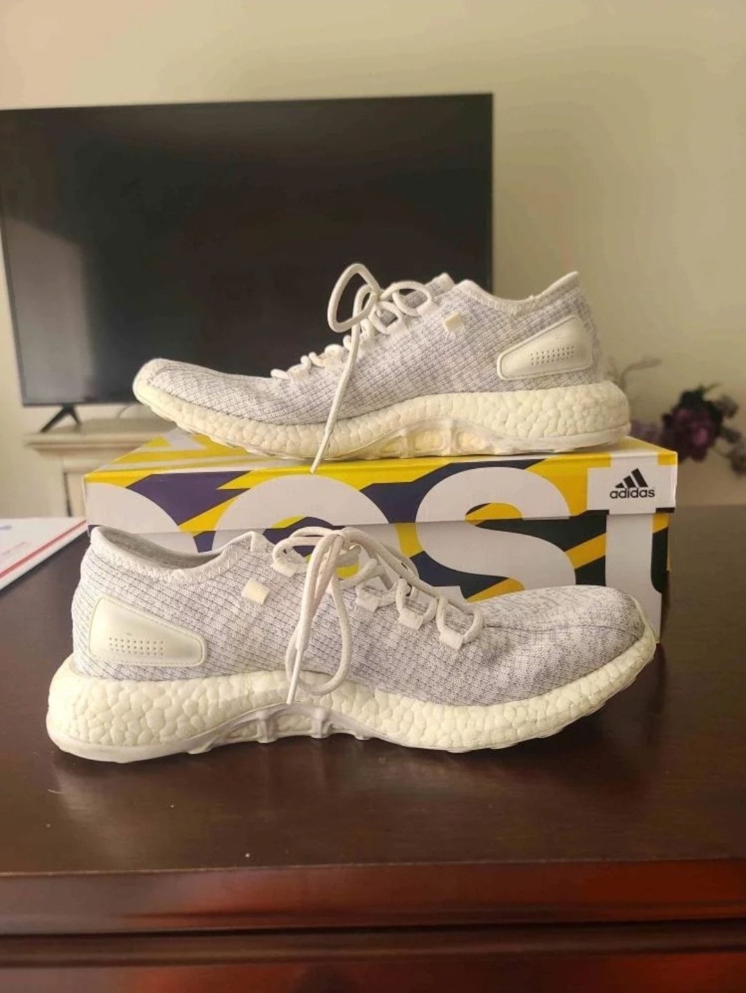 Adidas PureBoost Clear Grey Size US 11 / EU 44 - 1 Thumbnail