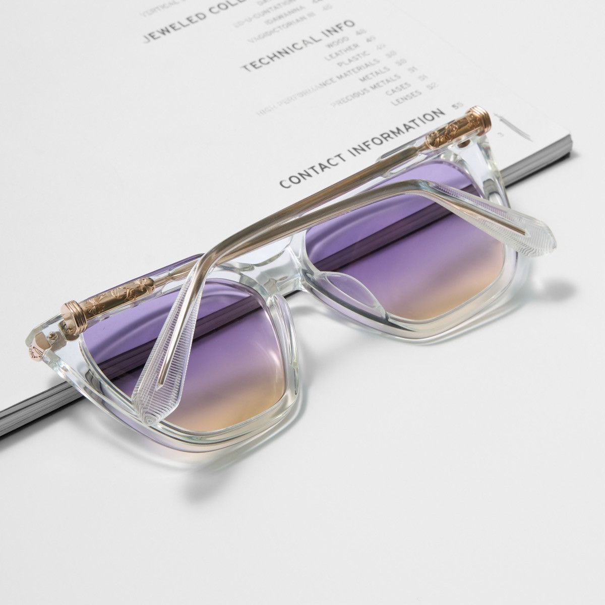 Chrome Hearts CHROME HEARTS STIFFILIS CRYSTAL GLASSES Size ONE SIZE - 7 Thumbnail