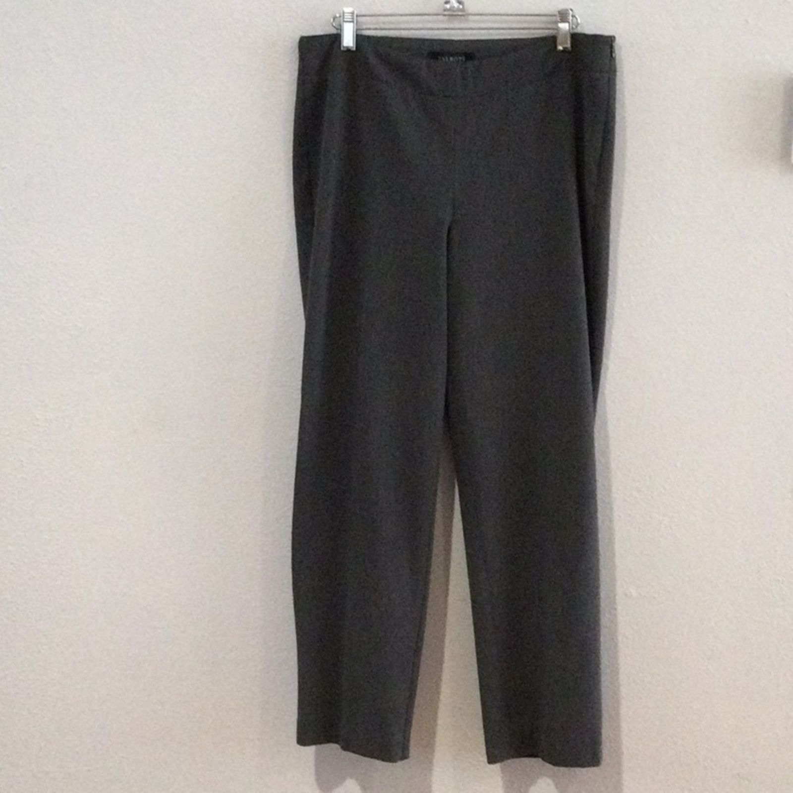 Other Talbots Petites Heritage Dark Gray Dress Pant Size 8P Size 30" / US 8 / IT 44 - 1 Thumbnail