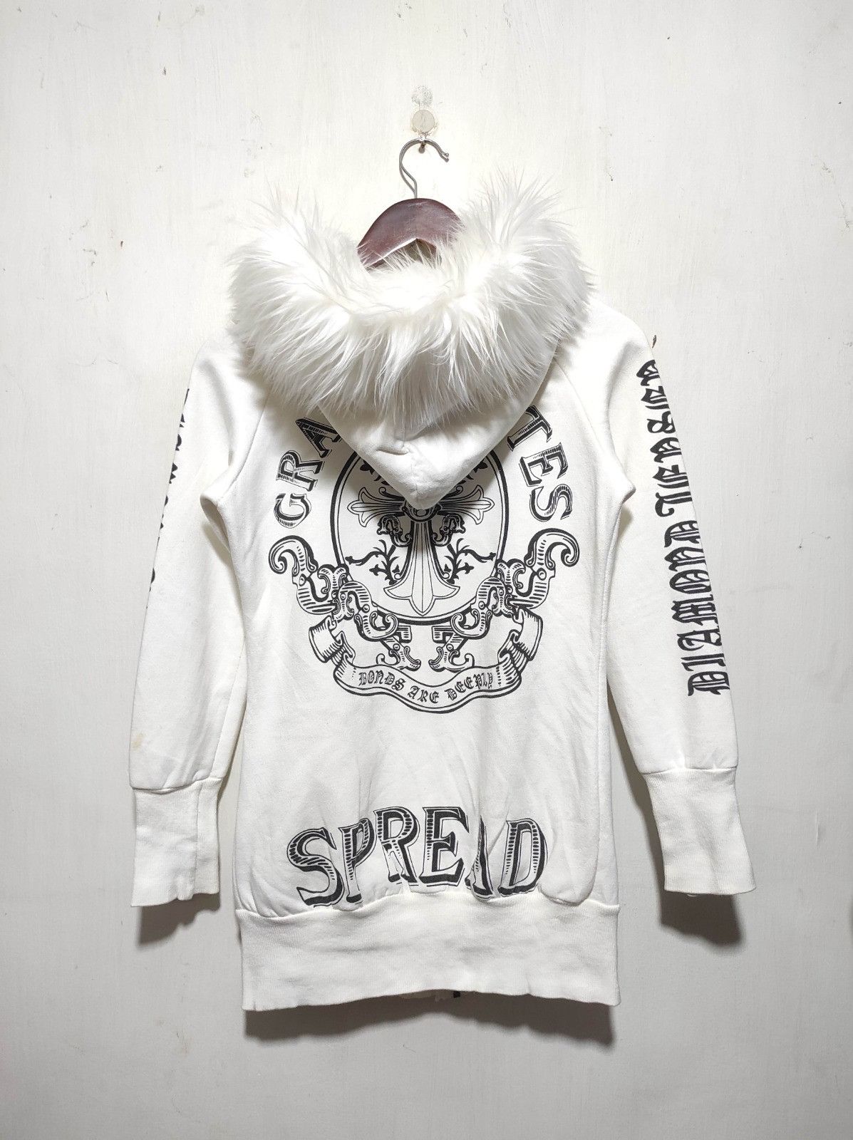 Other Diamond Cross zip fur hoodie Size US XS / EU 42 / 0 - 13 Thumbnail