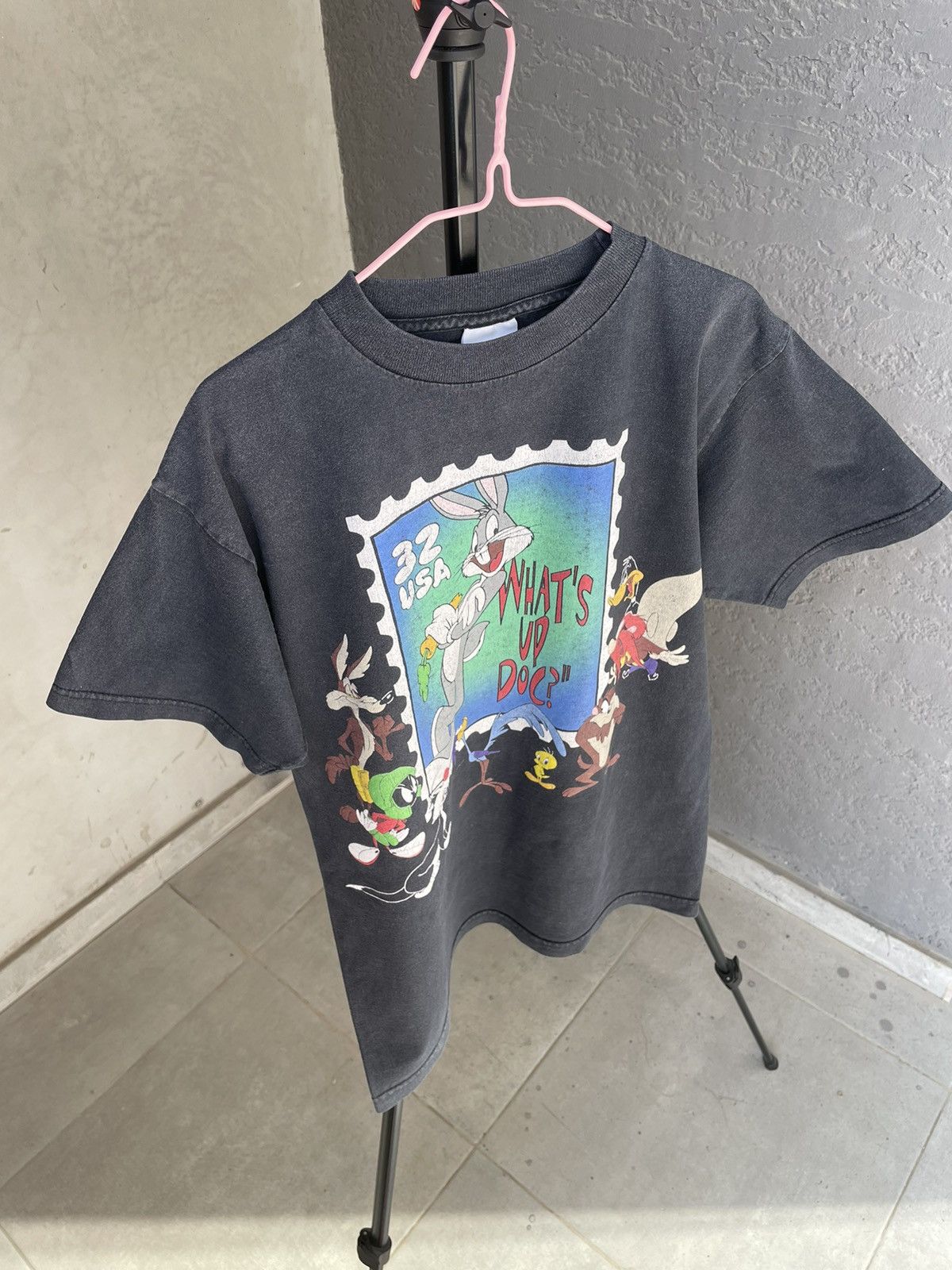 Designer × Fruit Of The Loom × Vintage Looney Tunes vintage t shirt made in USA 1997 Warner Bros. Size US M / EU 48-50 / 2 - 2 Thumbnail