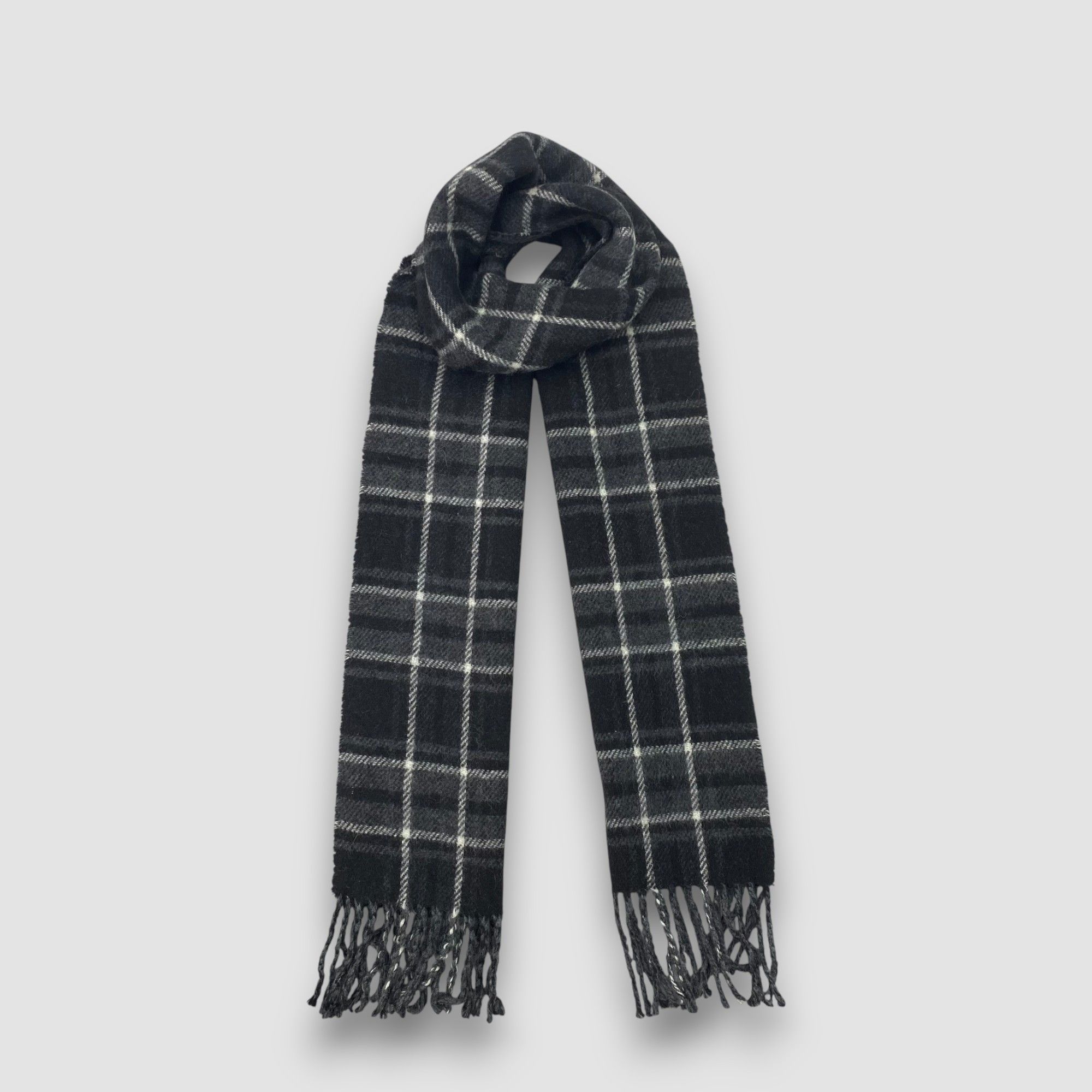 Polo Ralph Lauren Vintage Polo Ralph Lauren Scarf Muffler Wool Tweed Scarves Size ONE SIZE - 1 Thumbnail