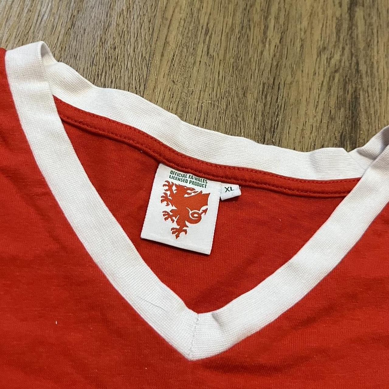 Other Wales Vintage Retro 90s home football shirt#football Stains Size US XL / EU 56 / 4 - 3 Thumbnail