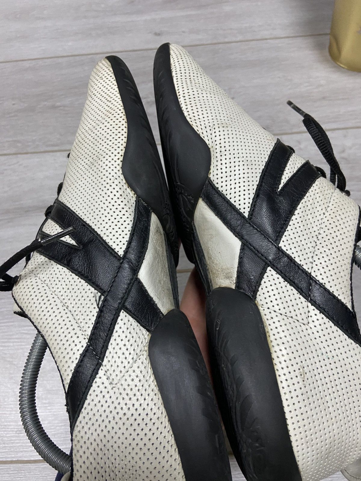 Versace Versace sneakers shoes leather Size US 11 / EU 44 - 12 Thumbnail