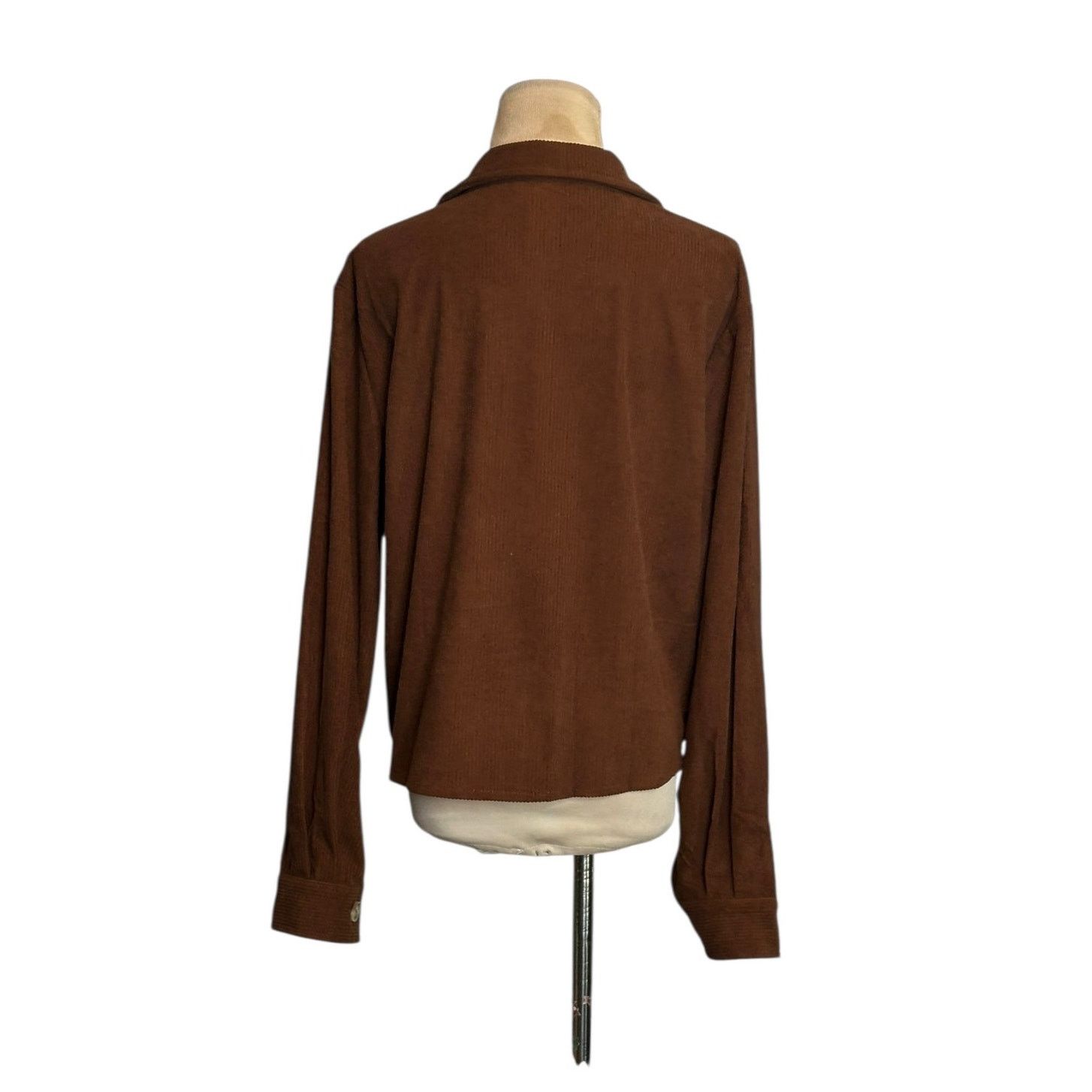 Zeagoo Zeagoo corduroy long sleeves button shacket size Medium Size M / US 6-8 / IT 42-44 - 2 Thumbnail