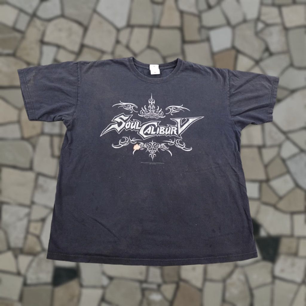Anvil Soul Calibur V Shirt Mens XL Black Video Game Tee Project Soul Bandai Namco 2012 Size US XL / EU 56 / 4 - 1 Thumbnail