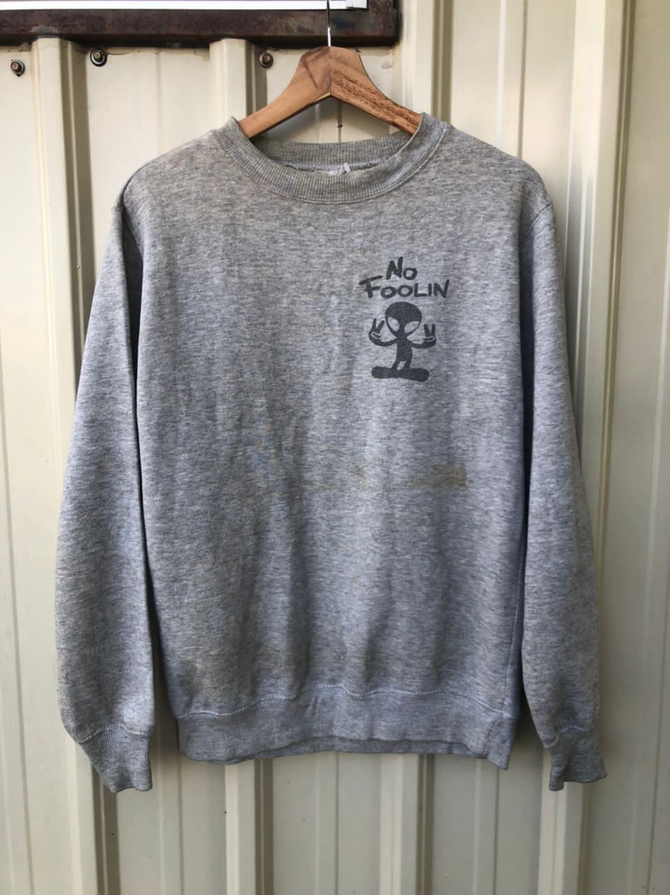 Alien Workshop × Vintage Vintage Alien Workshop "No Foolin" Sweatshirt Size US M / EU 48-50 / 2 - 2 Thumbnail