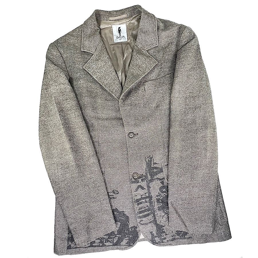 Other Chrom Brown Tweed Vintage Sports Jacket from France Size 40R - 1 Thumbnail