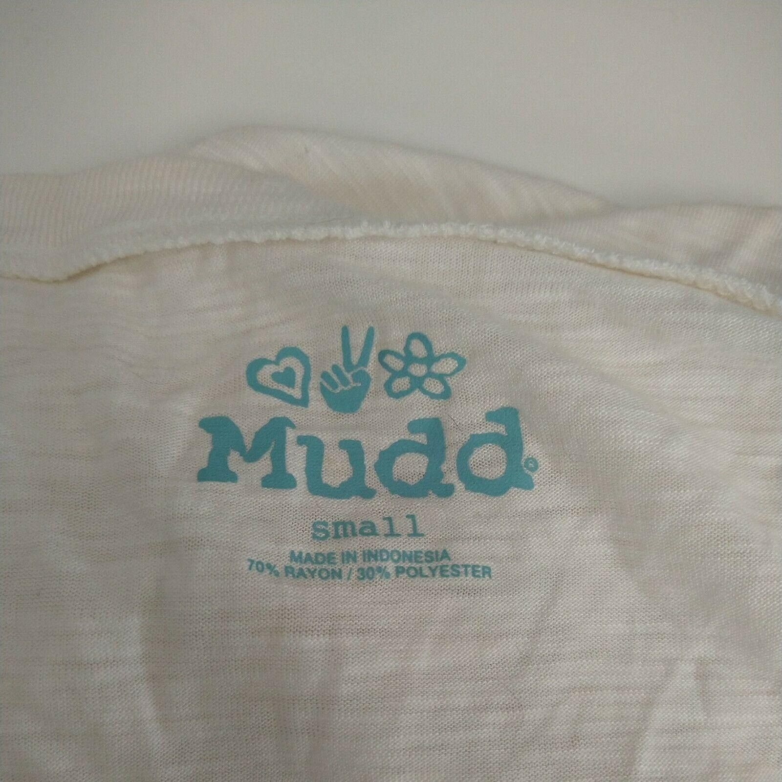 Other Mudd V-neck Top T-Shirt Beaded Women Size S Cream Multicolor Size S / US 4 / IT 40 - 5 Thumbnail