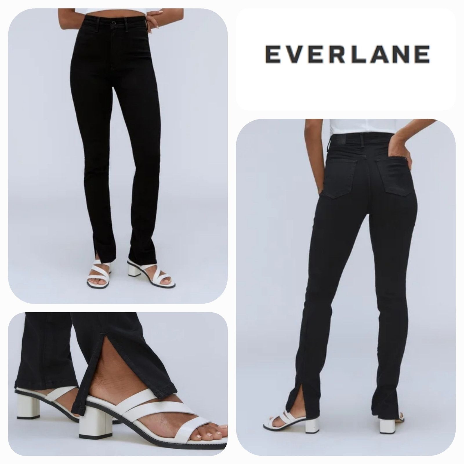 Everlane NWT Everlane The Way-High Skinny Split Hem Jeans Sz. 30x33 Size 30" / US 8 / IT 44 - 1 Thumbnail