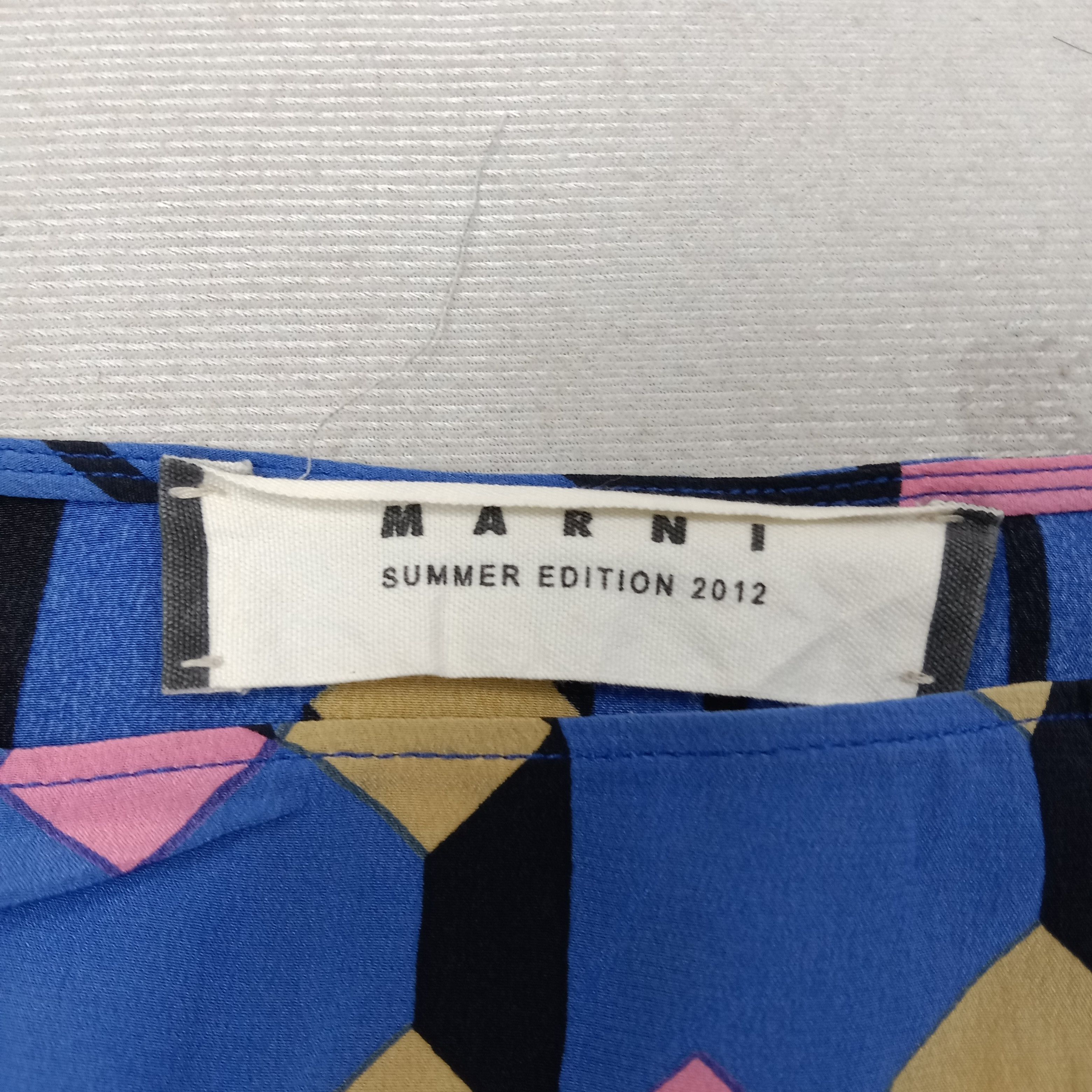 Marni Marni Camisole Italian Brand Tank Top C259N14 Size XXS / US 00 / IT 34 - 3 Thumbnail
