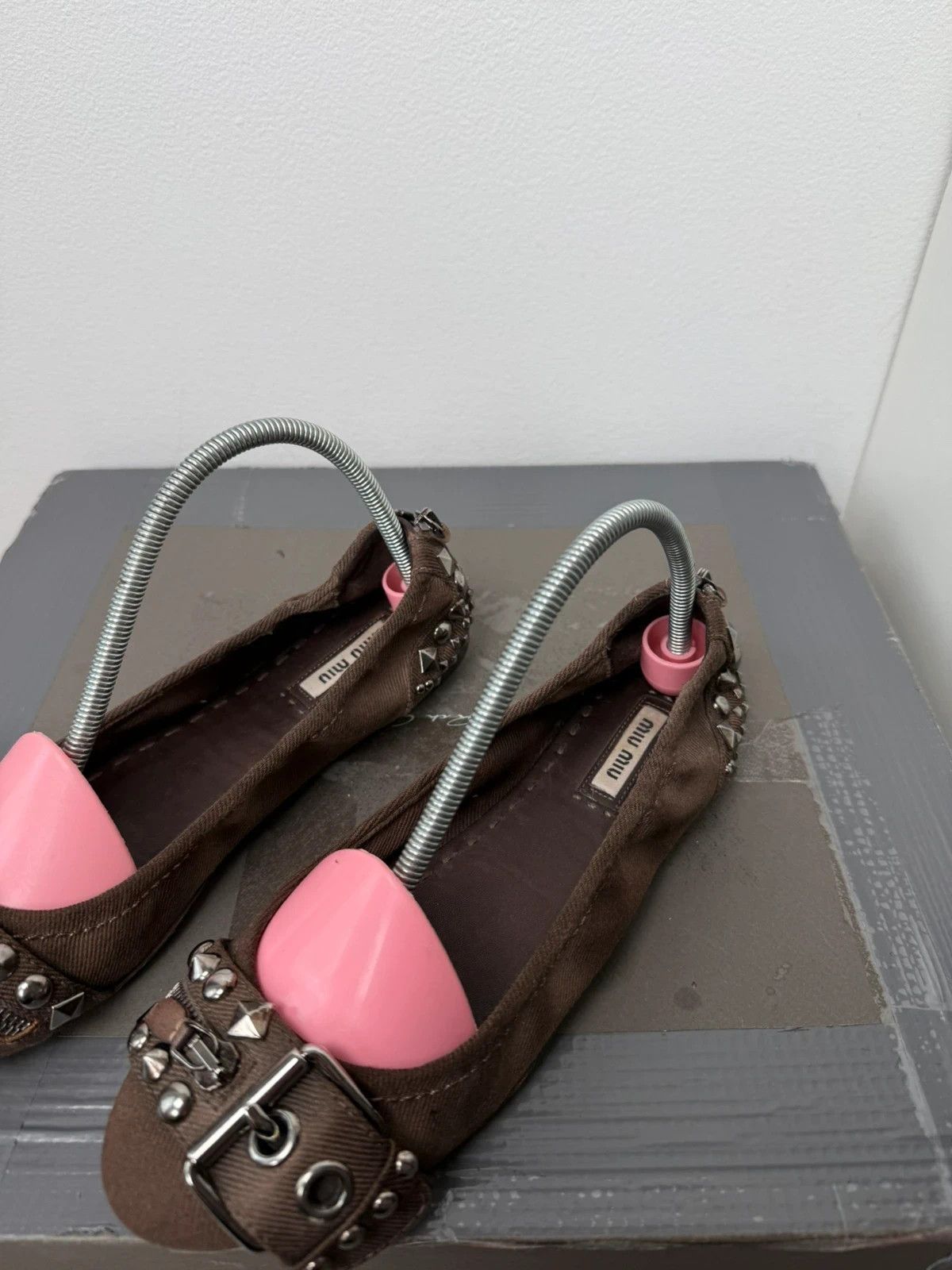 Miu Miu Miu Miu ballerinas ballet 2000s y2k vintage archive Size US 6.5 / IT 36.5 - 8 Thumbnail