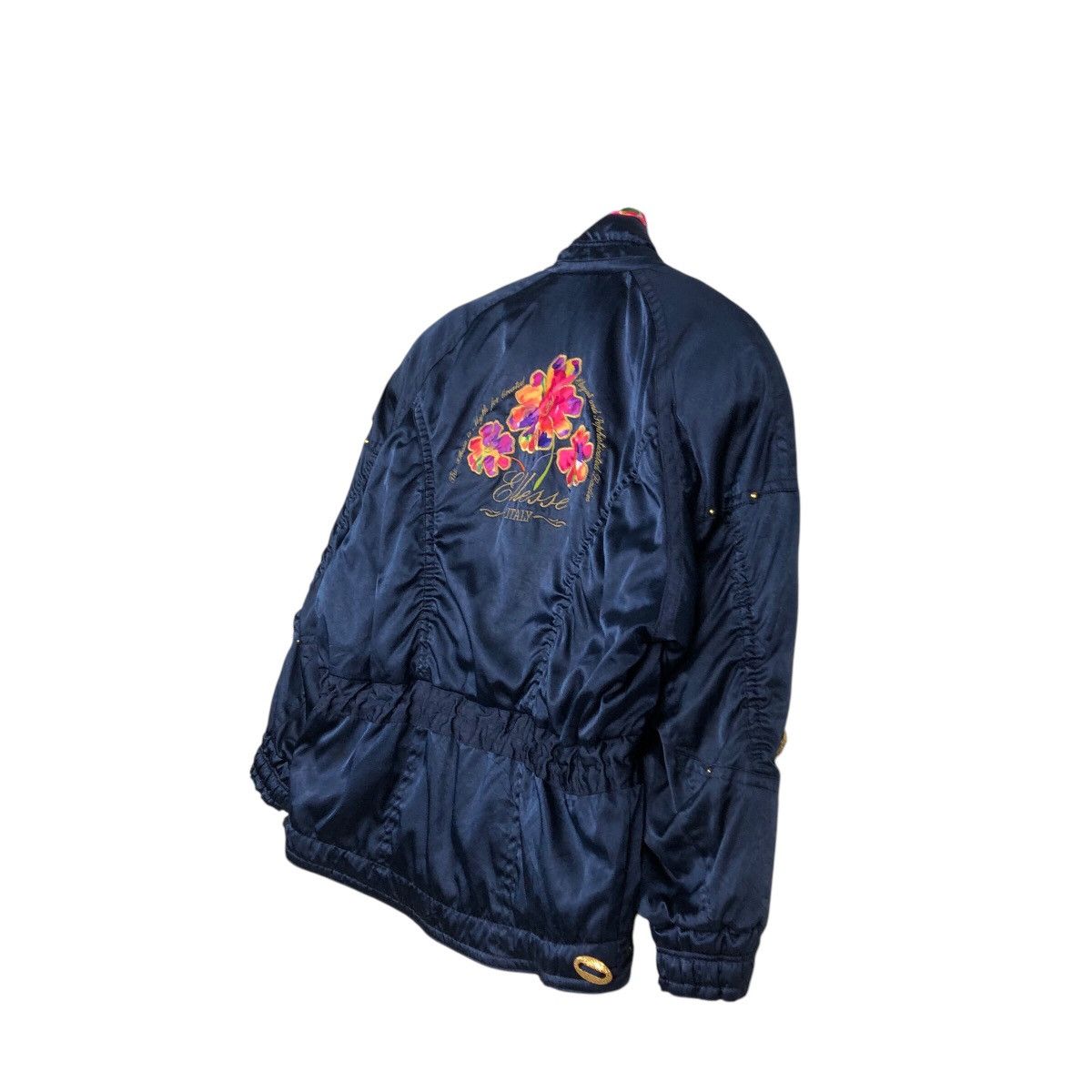 Japanese Brand × Vintage Vintage Bomber Jacket Ski Ellesse Multi Colour Cargo Pocket Size US M / EU 48-50 / 2 - 11 Thumbnail