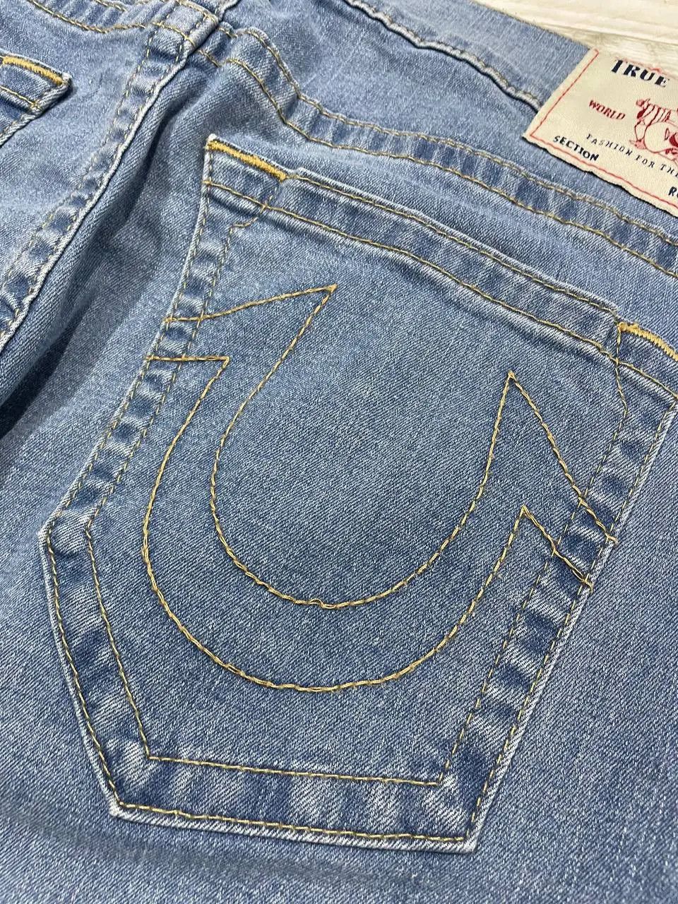 True Religion Vintage True Religion Ricky SN Jeans Denim straight Y2K Size US 36 / EU 52 - 4 Thumbnail