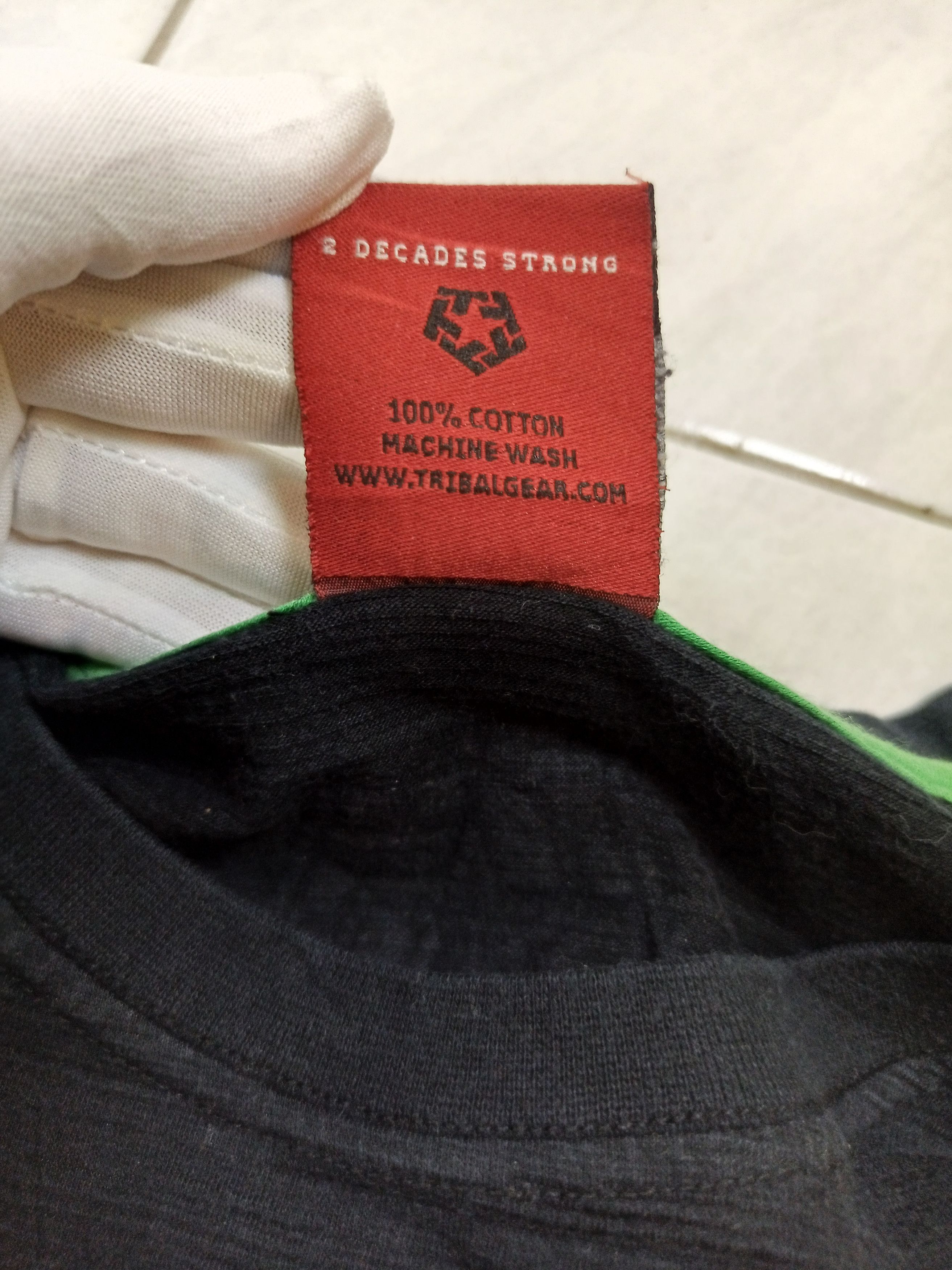 Designer × Japanese Brand × Tribal Streetwear TRIBAL GEAR Steady Bombin' Since '89 Shorts Sleeve Y2K Style Size US L / EU 52-54 / 3 - 7 Thumbnail
