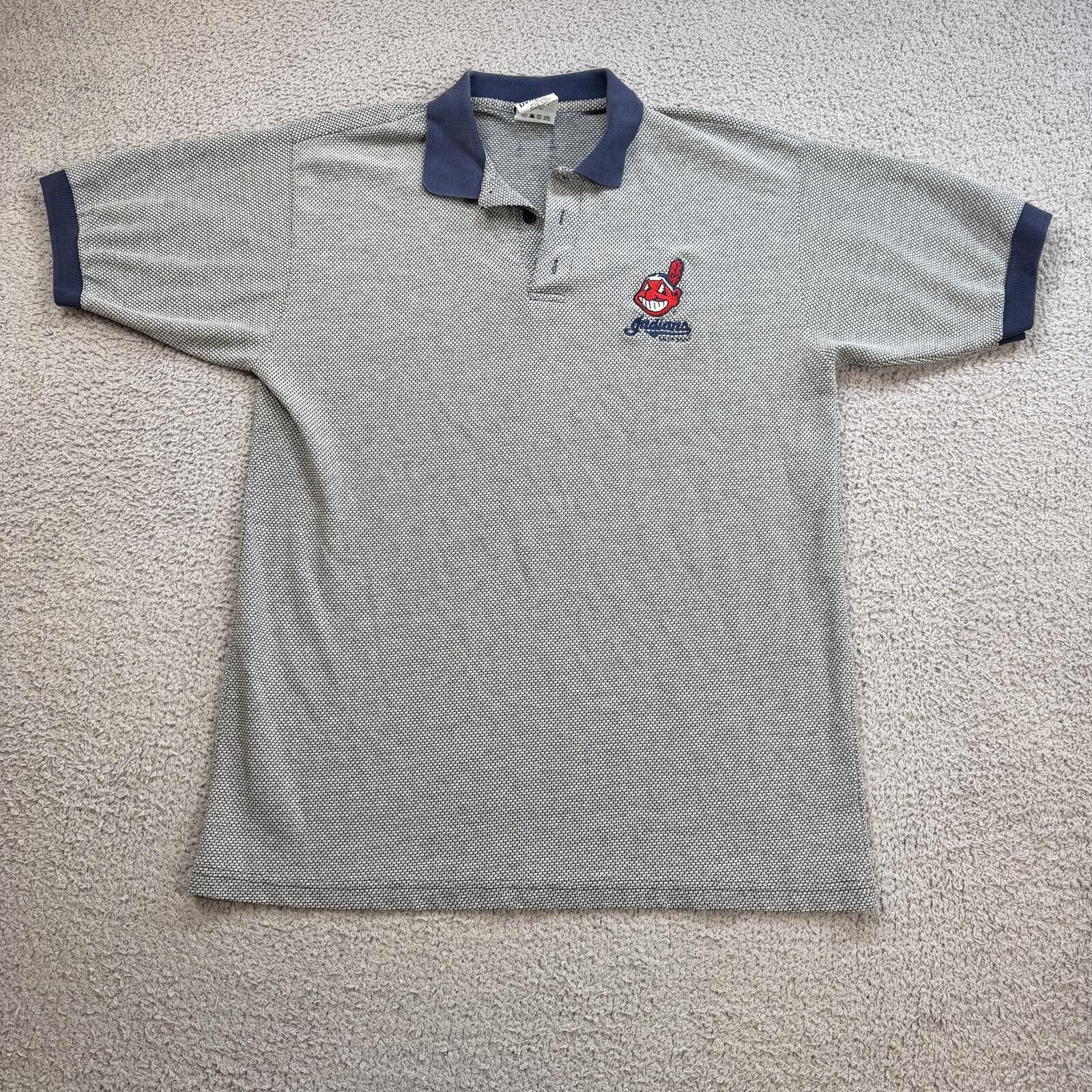 Other Vintage Cleveland Indians Polo Shirt Large Chief Wahoo MLB Size US L / EU 52-54 / 3 - 1 Thumbnail