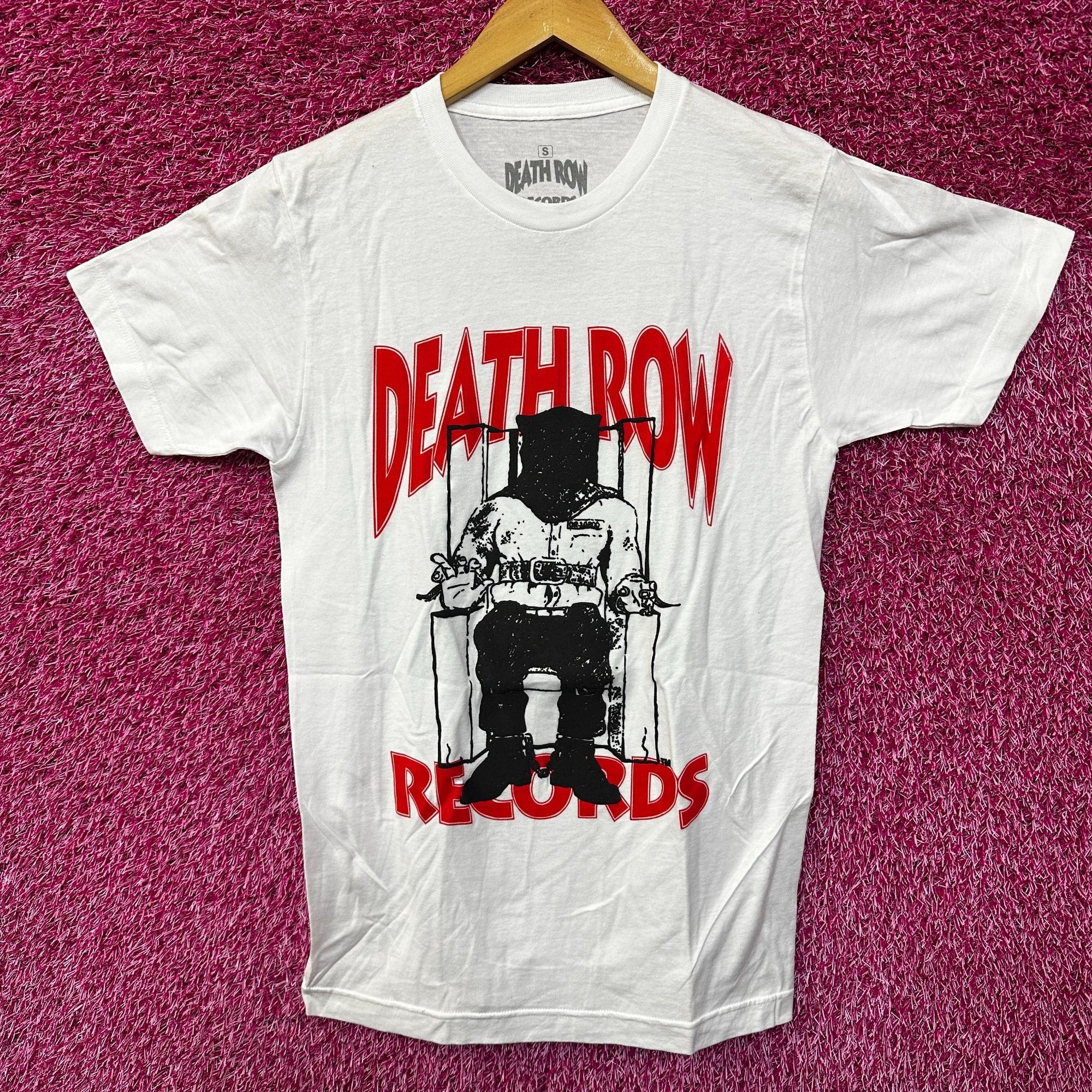 Death Row Records Death Row Records Puffy Electric Chair Inmate Logo Rap Tee S Size US S / EU 44-46 / 1 - 1 Thumbnail
