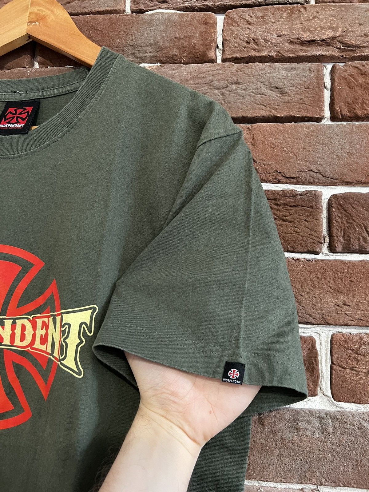 Independent Truck Co. Independent Truck Company Vintage Y2k Skate Tshirt Green l Size US L / EU 52-54 / 3 - 7 Thumbnail