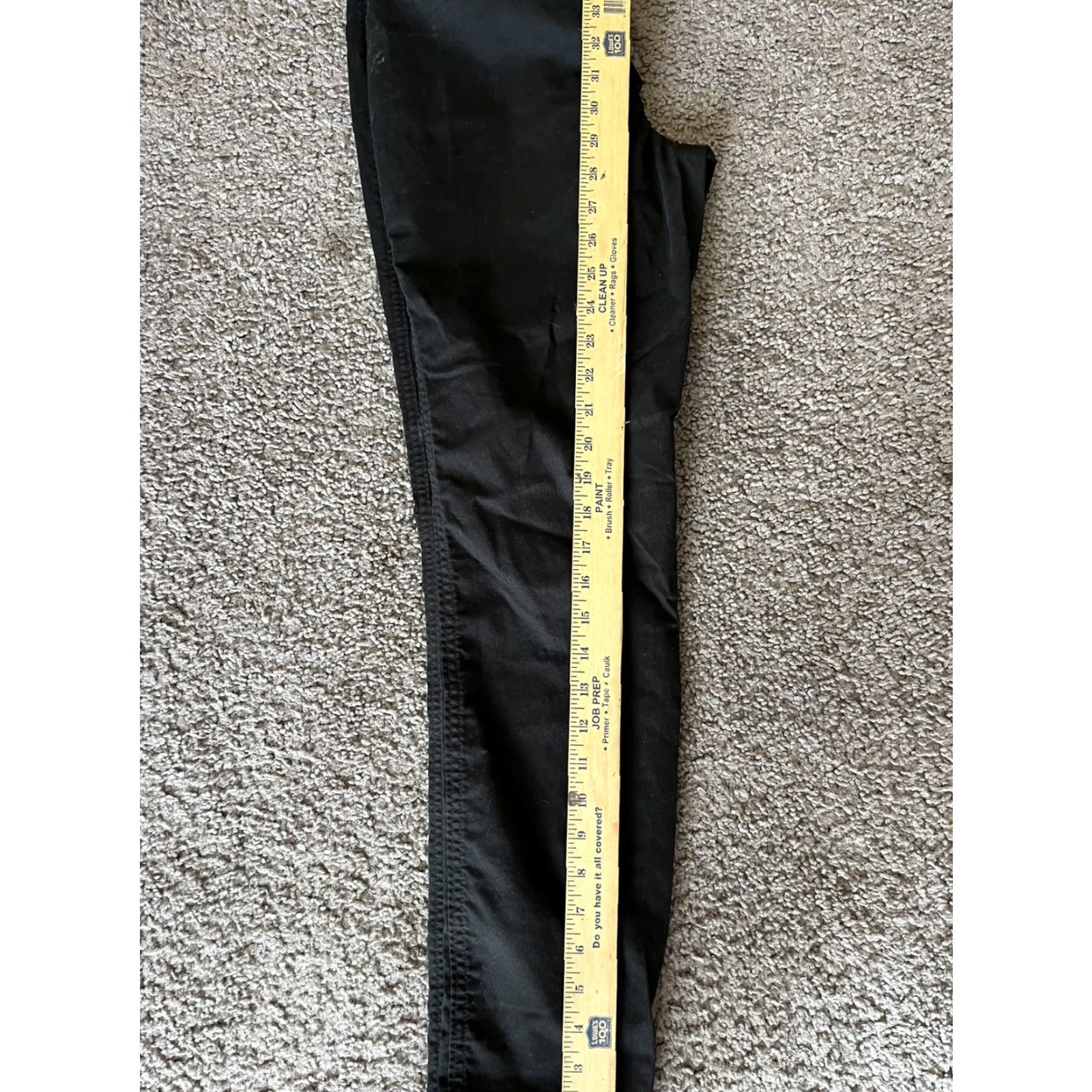 Old Navy Old Navy Black Dress Pants Women 6 Mid Rise Skinny Ankle Cotton Blend Inseam 28in Size 28" / US 6 / IT 42 - 6 Thumbnail