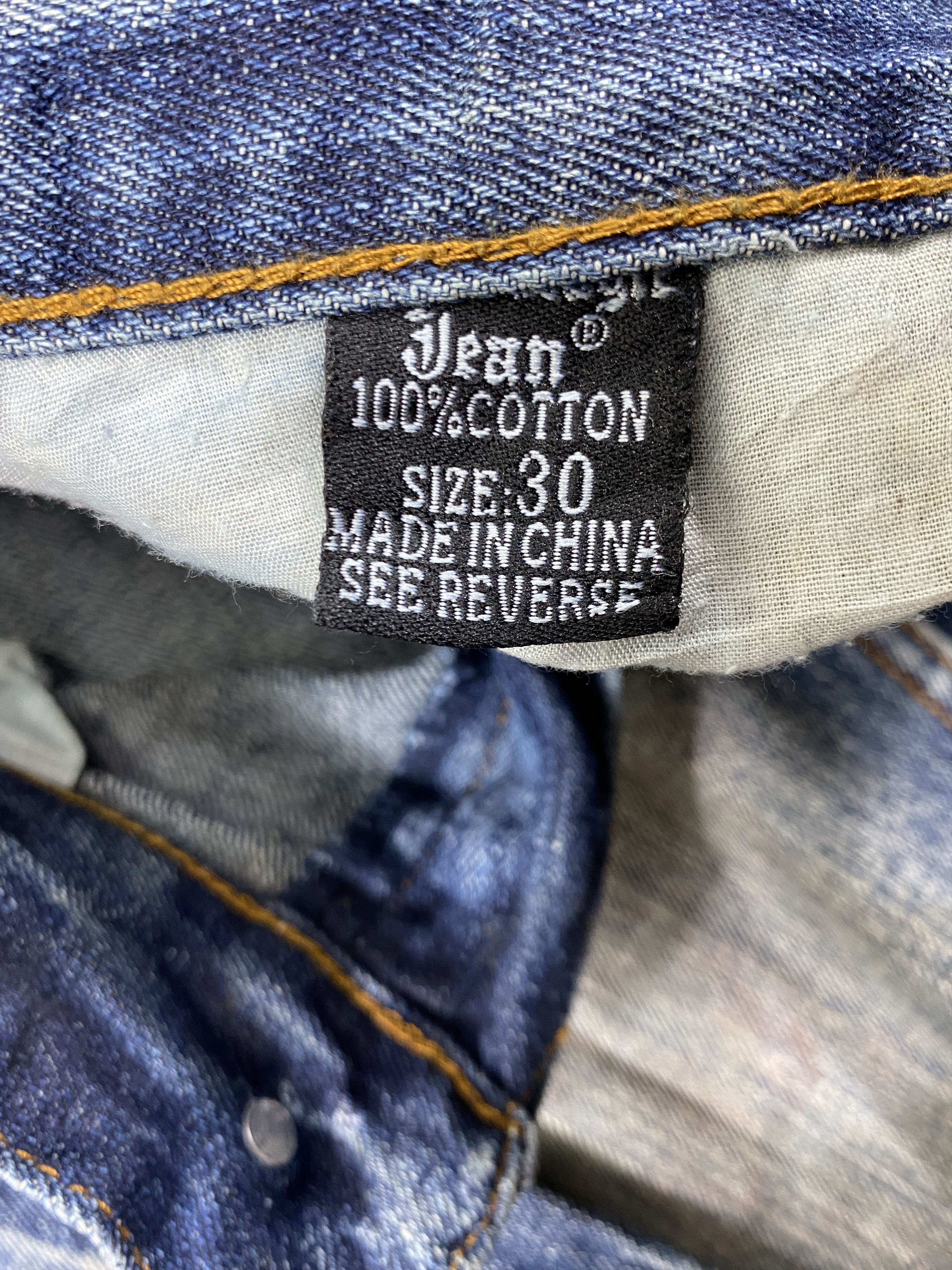 Hysteric Glamour 💥Binding Offer💥Vintage Baggy Jeans 32x28.5 Denim- JN3901 Size US 32 / EU 48 - 9 Thumbnail