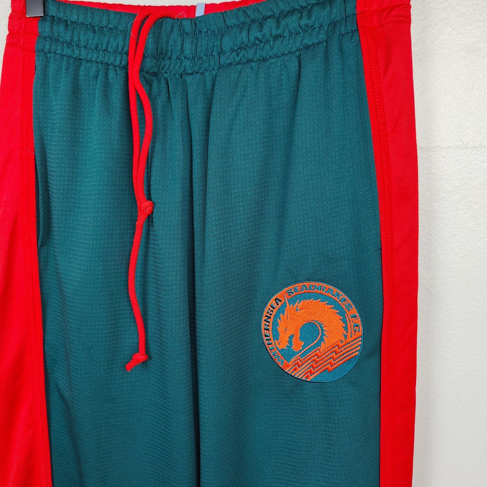 Other McQ Alexander McQueen Track Pants Mens Small Red Green Size US 30 / EU 46 - 2 Thumbnail
